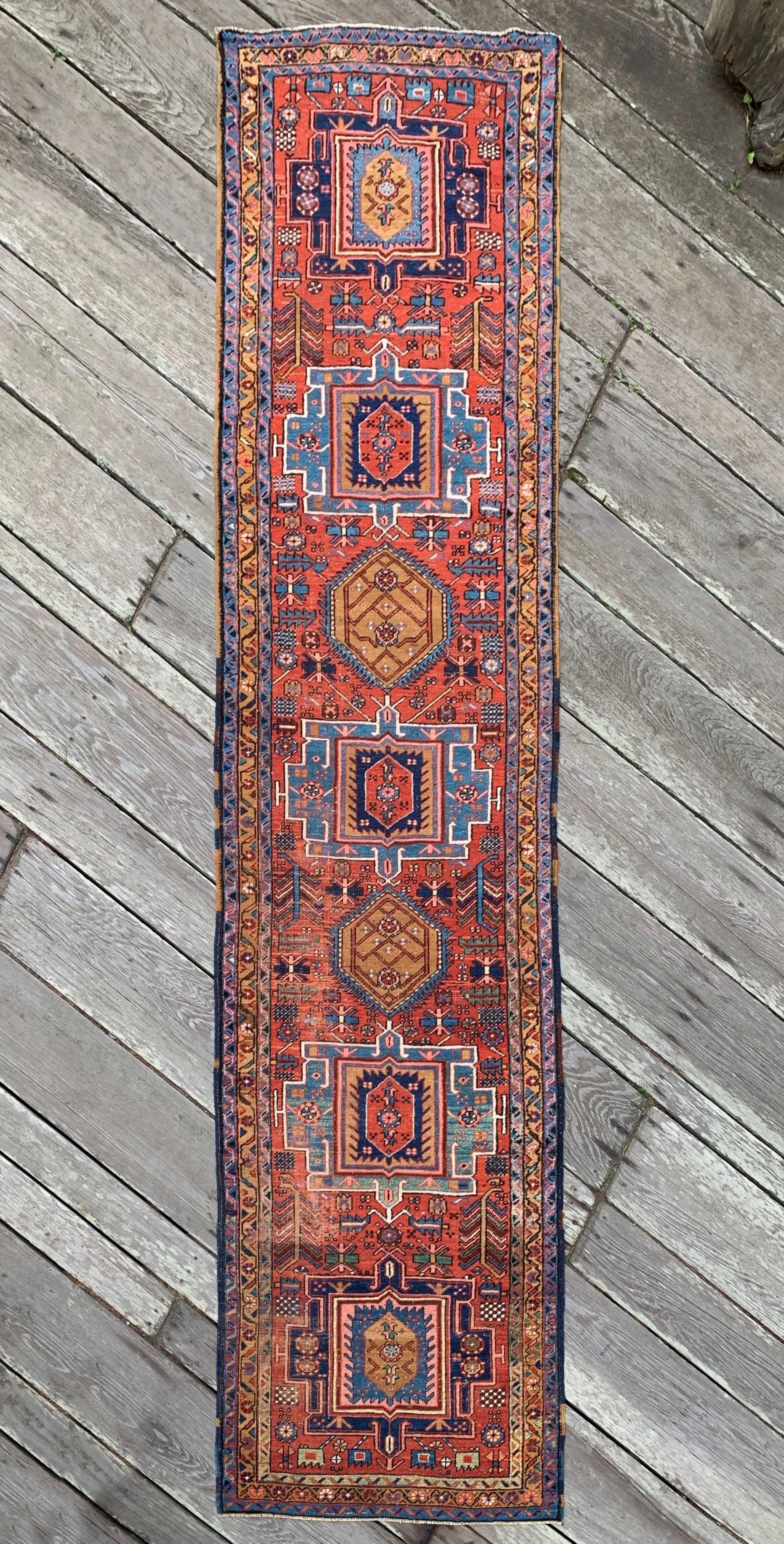 antique heriz serapi karadagh rug