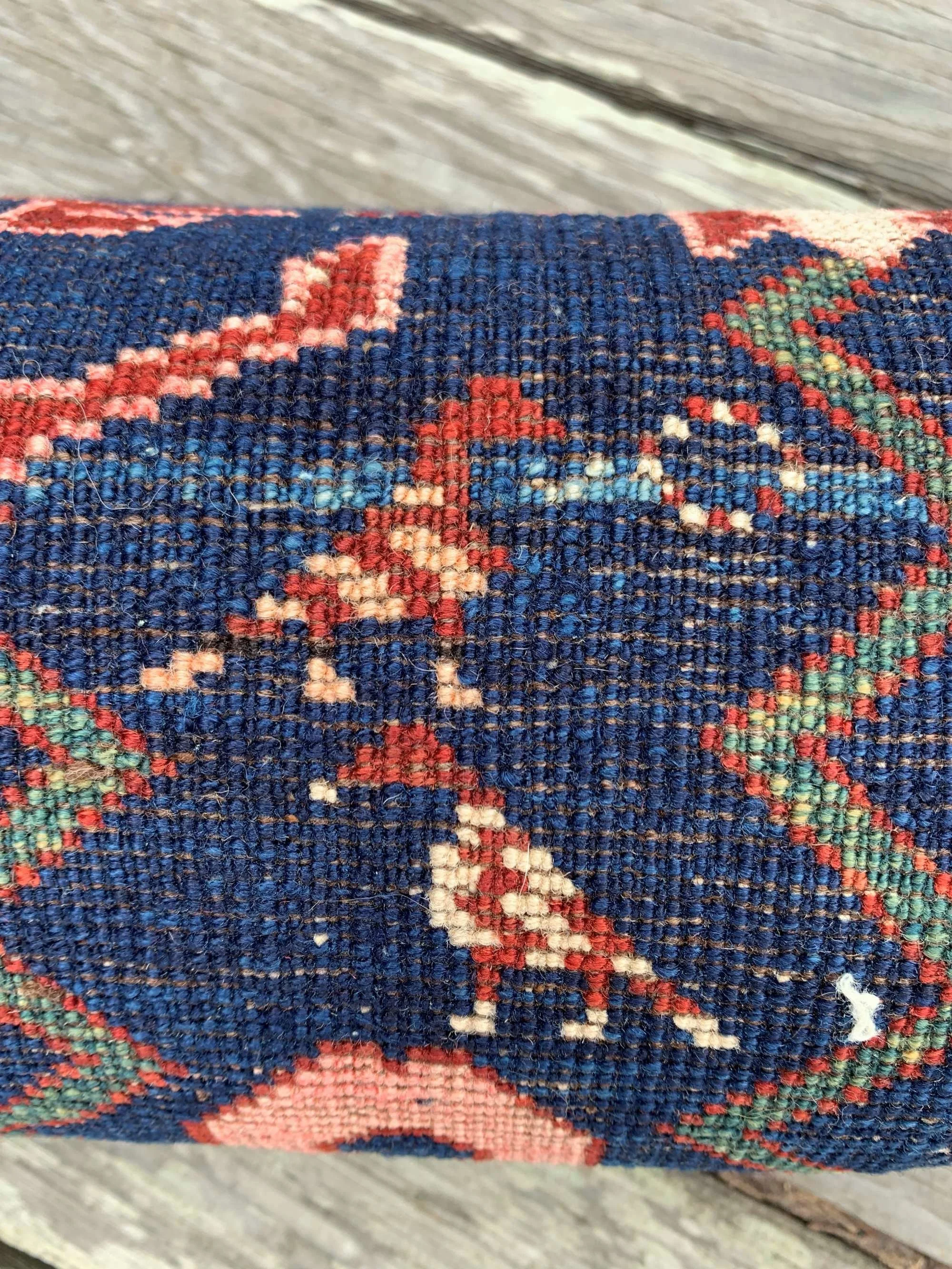 antique caucasian kuba seychour rug