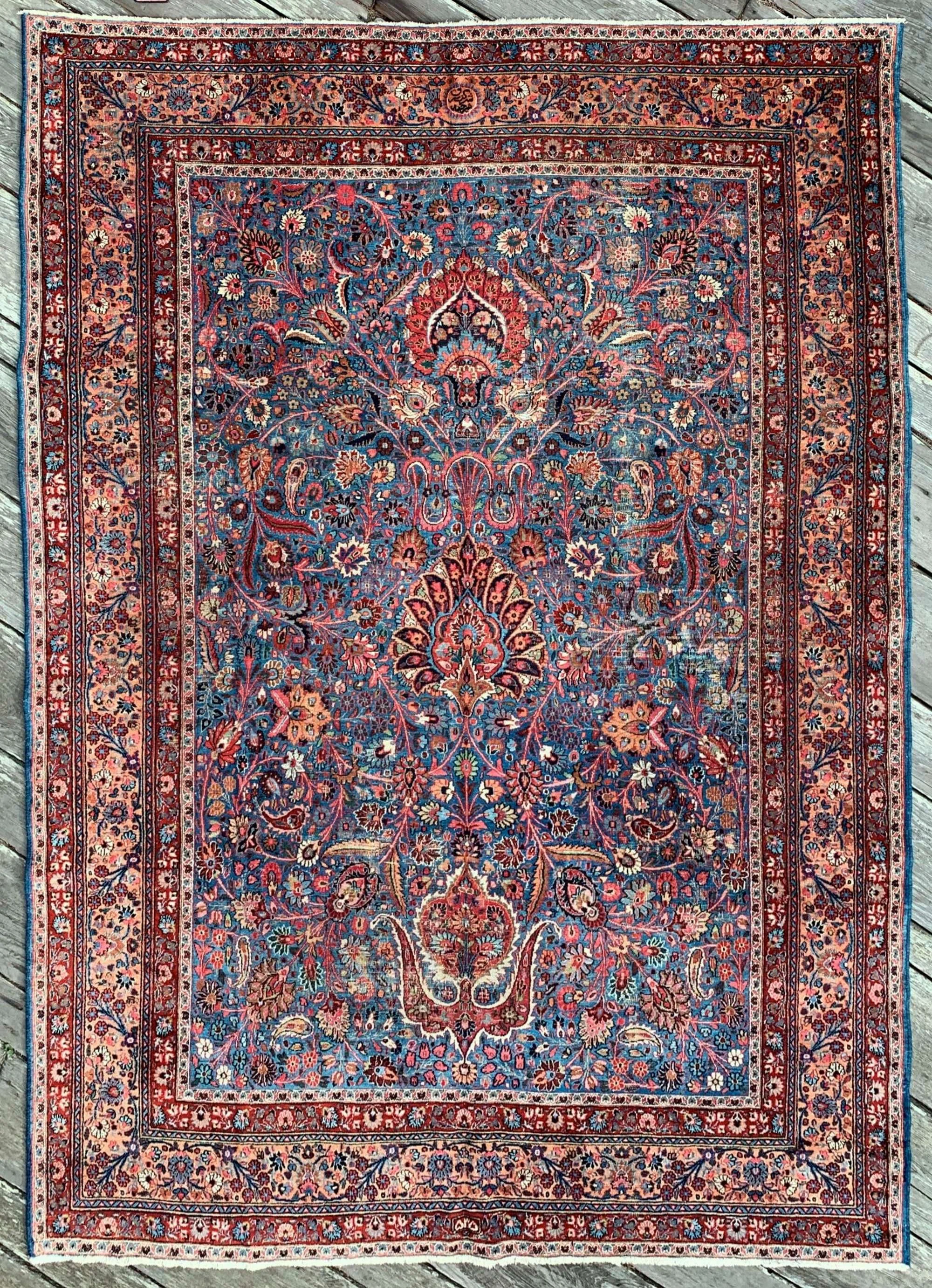antique persian birjand khorassan rug