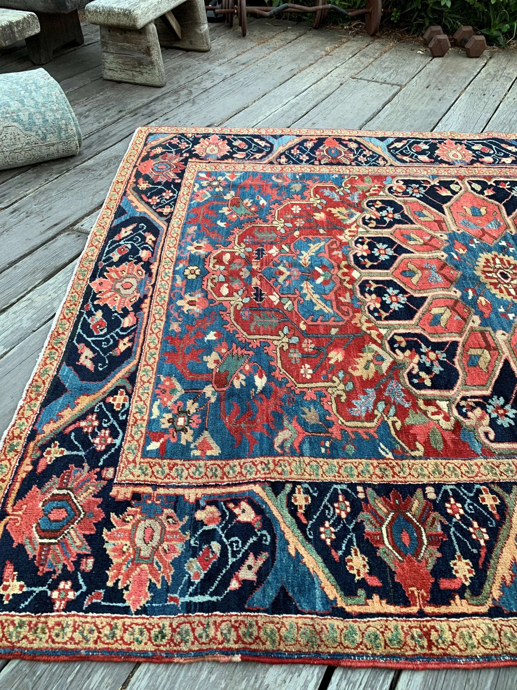 heriz serapi rugs for sale