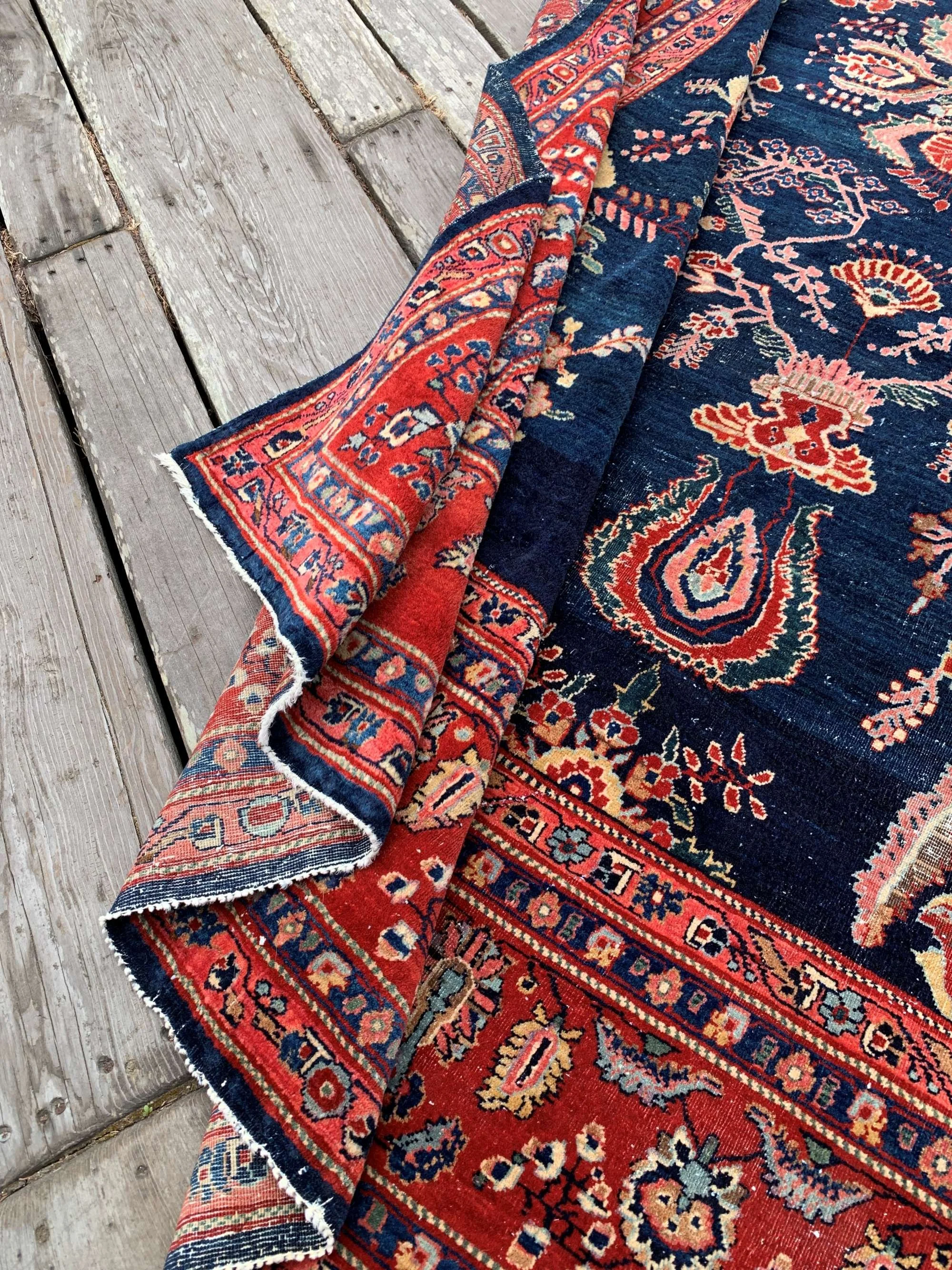 antique sarouk mahal rugs