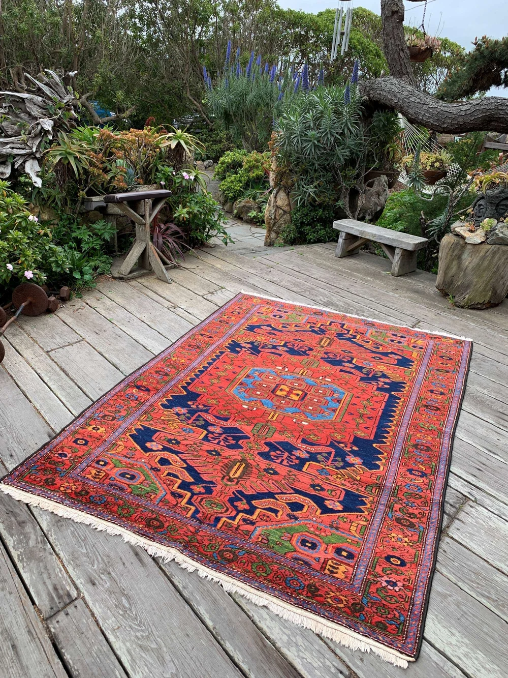 Steelman Rugs — Vintage Shiraz Qashqai Rug 7'3