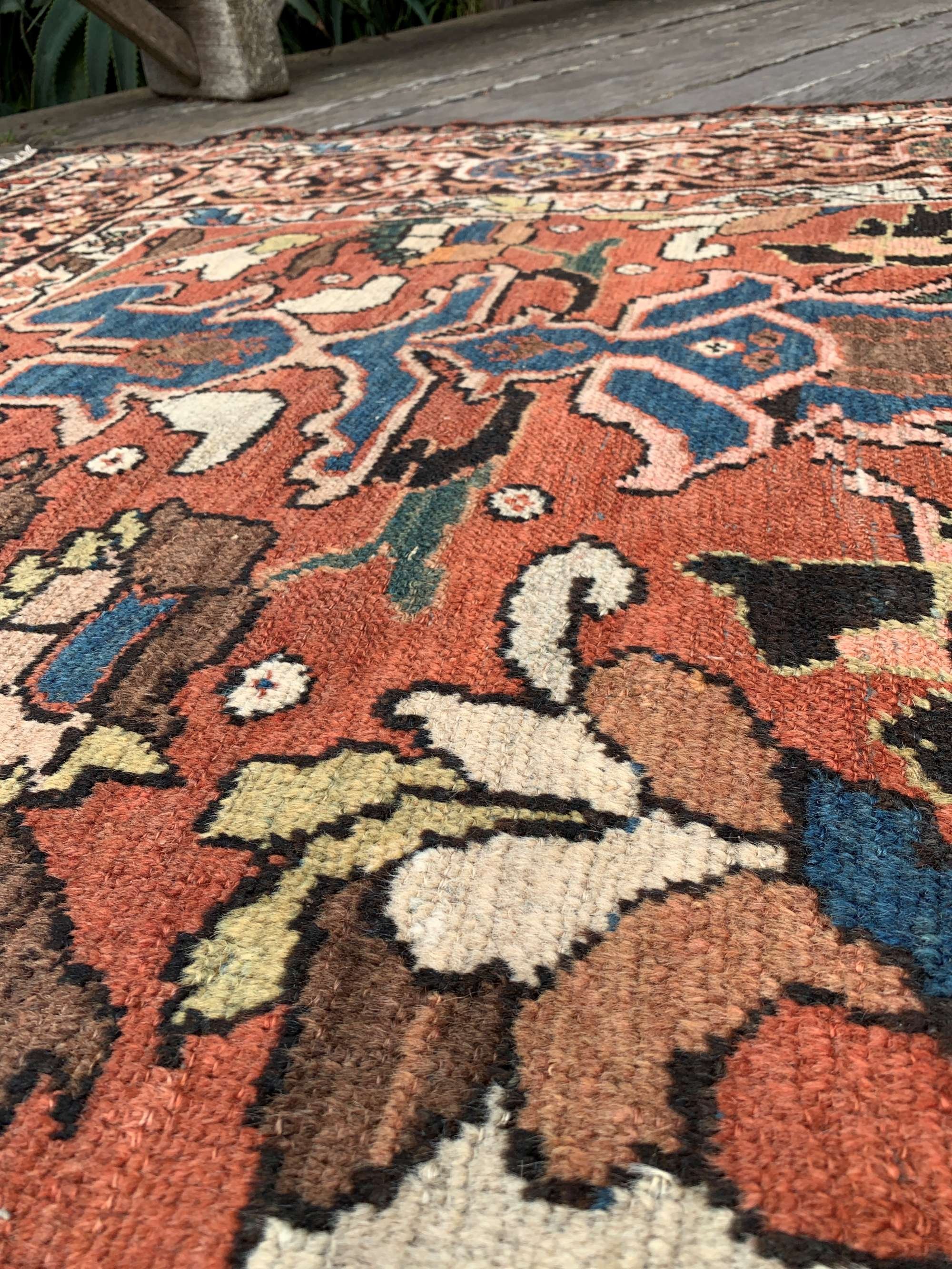 antique persian ziegler mahal sultanabad