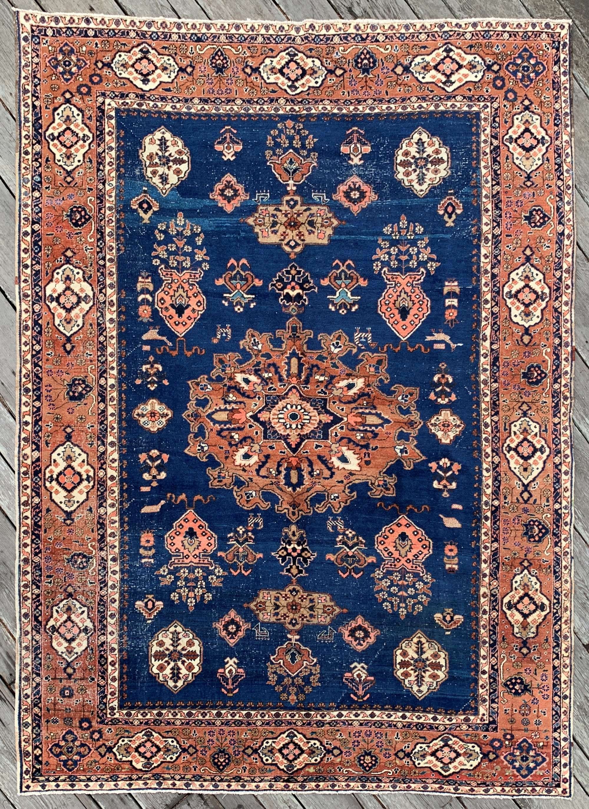 Antique Northwest Persian Rug 8 6 X11 7