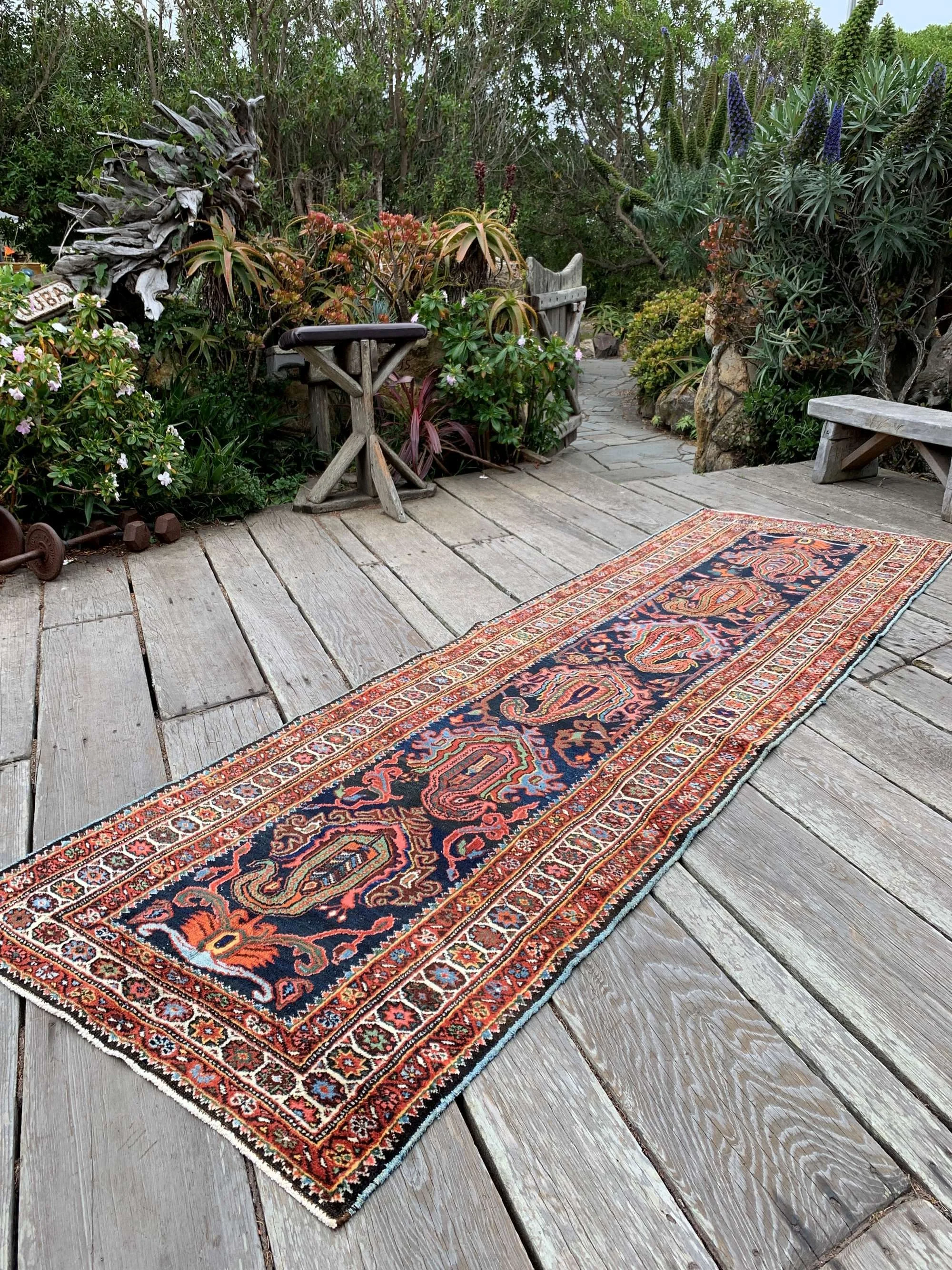 persian runner blue