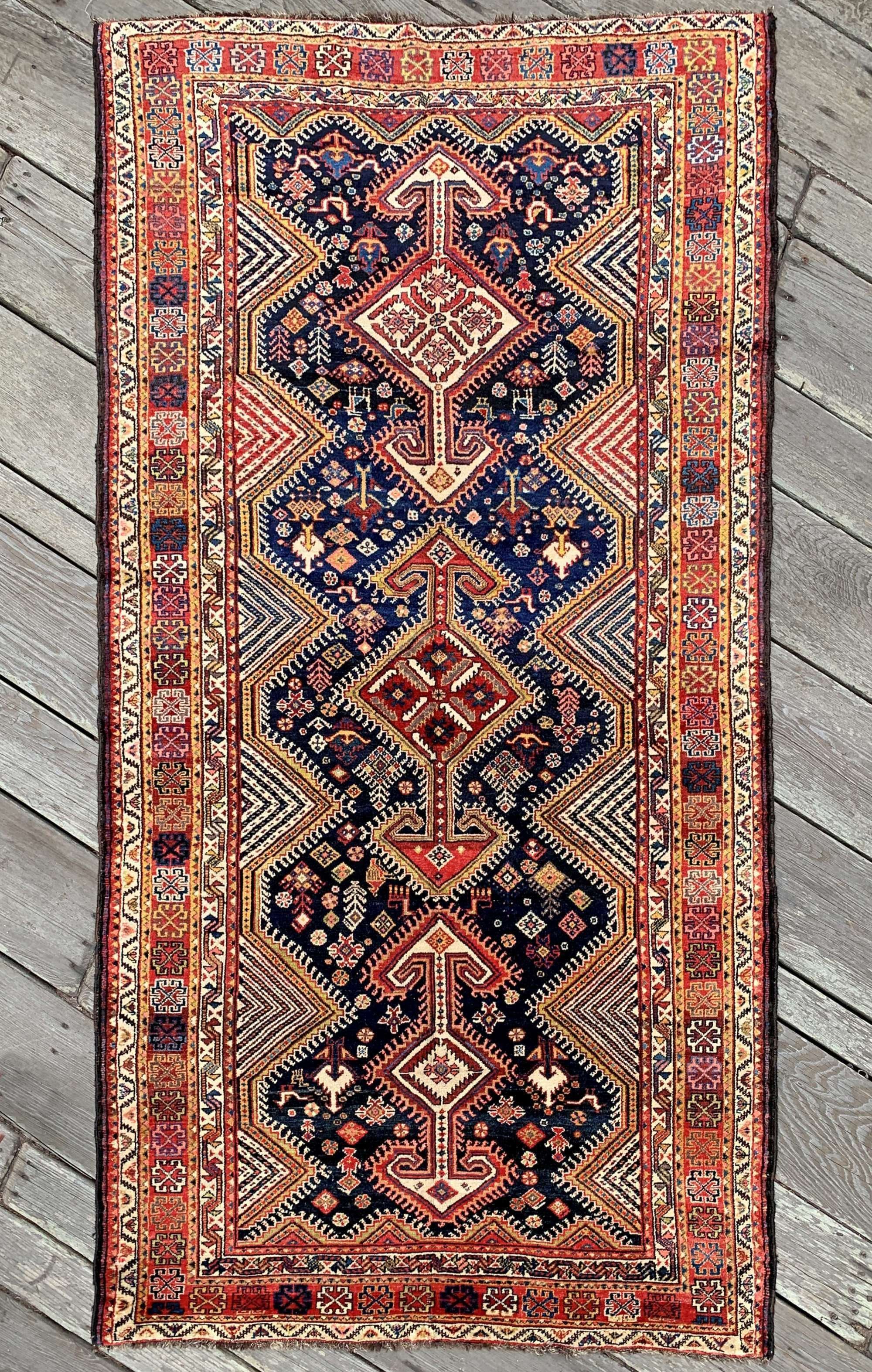 Brown LV Vintage Area Rugs up to 6ft - Gzone