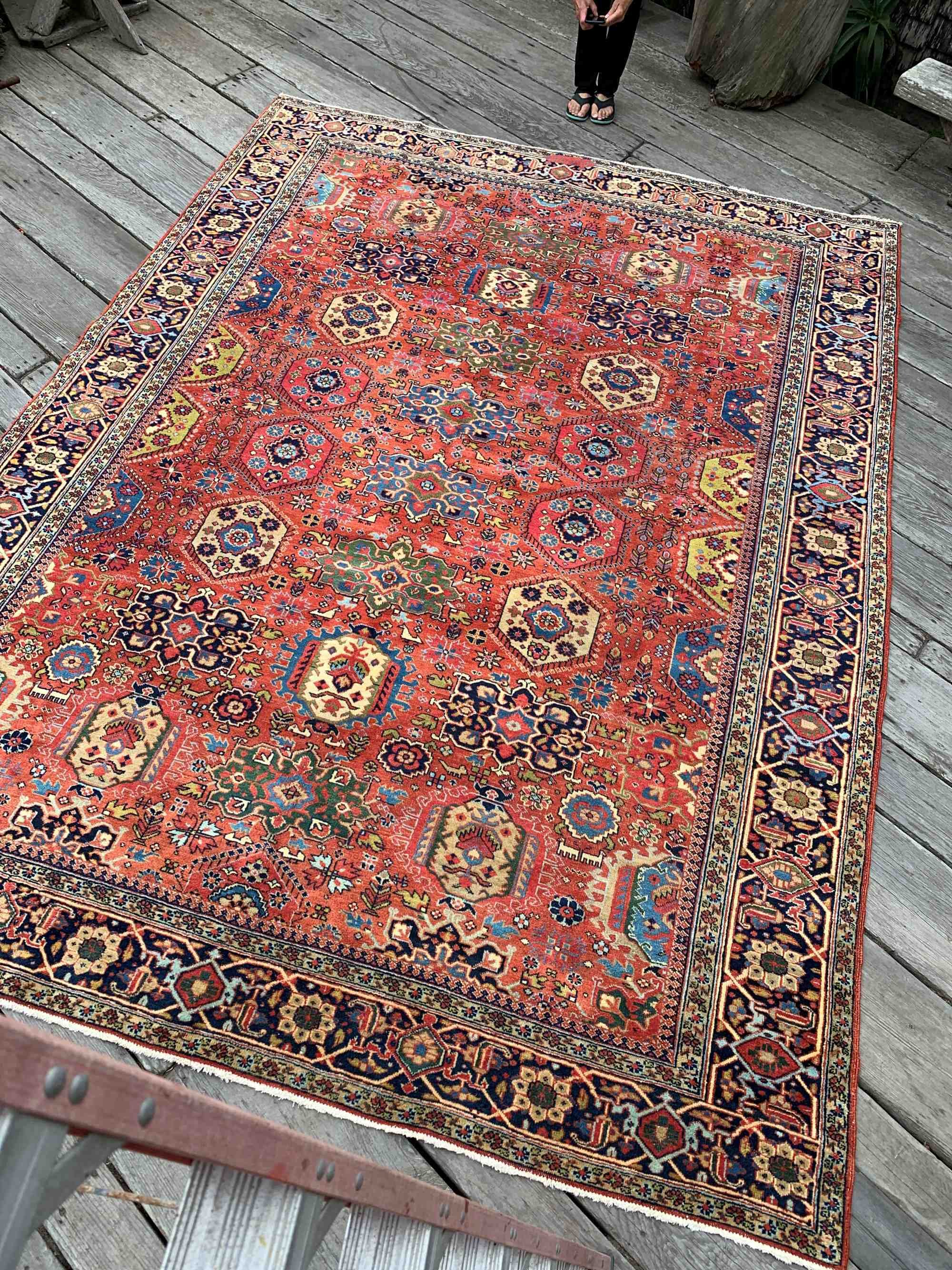colorful vintage persian rugs online