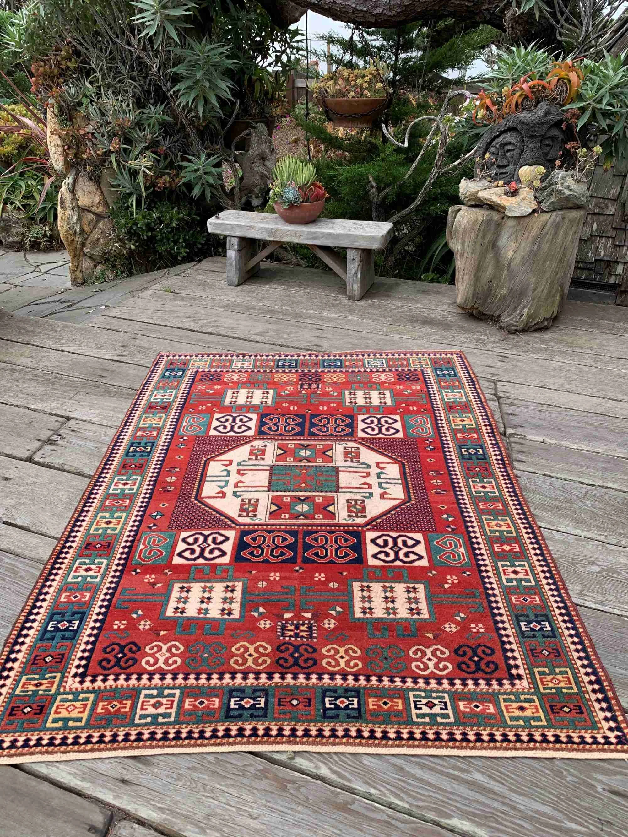 karachov Kazak rug