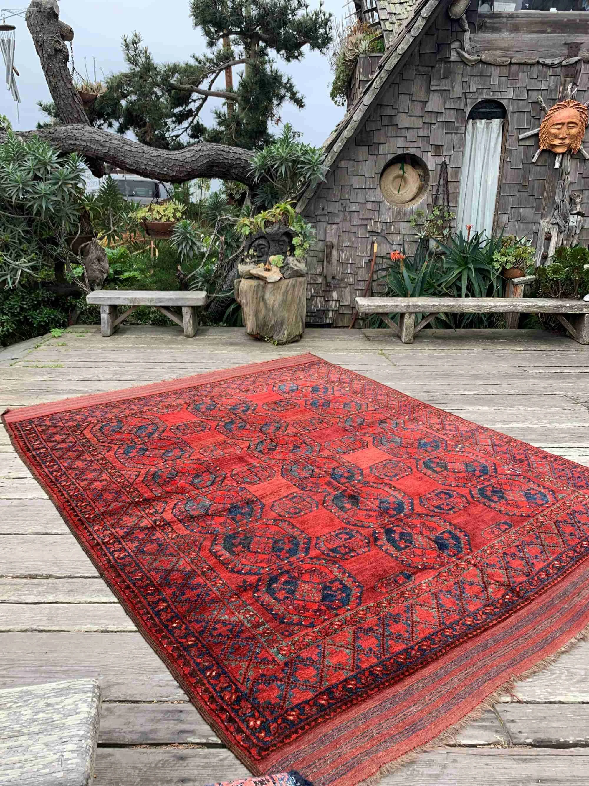 Steelman Rugs — Antique Afghan Ersari Rug 8
