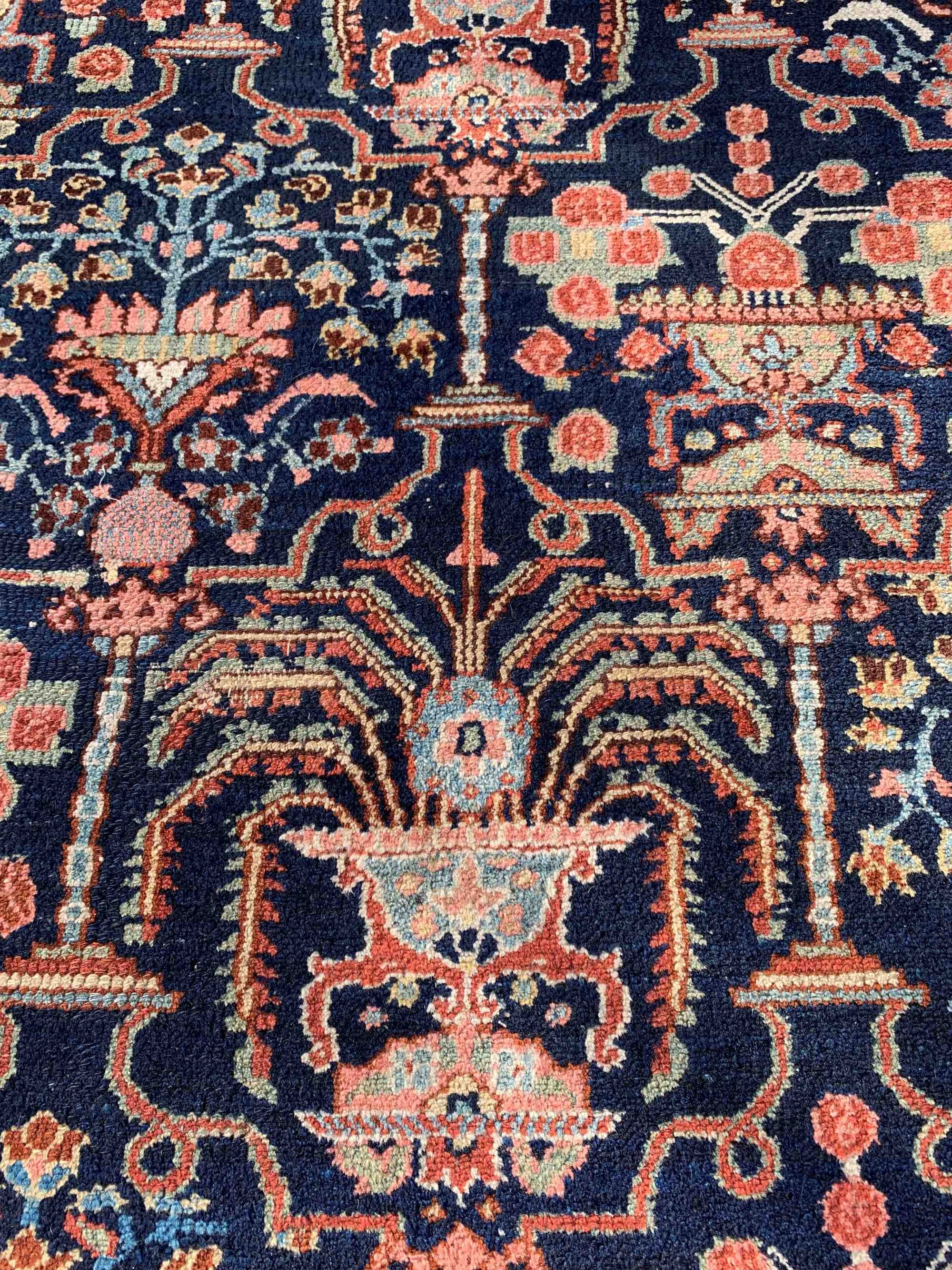 Steelman Rugs — Antique Persian Bibikabad Rug 4'7