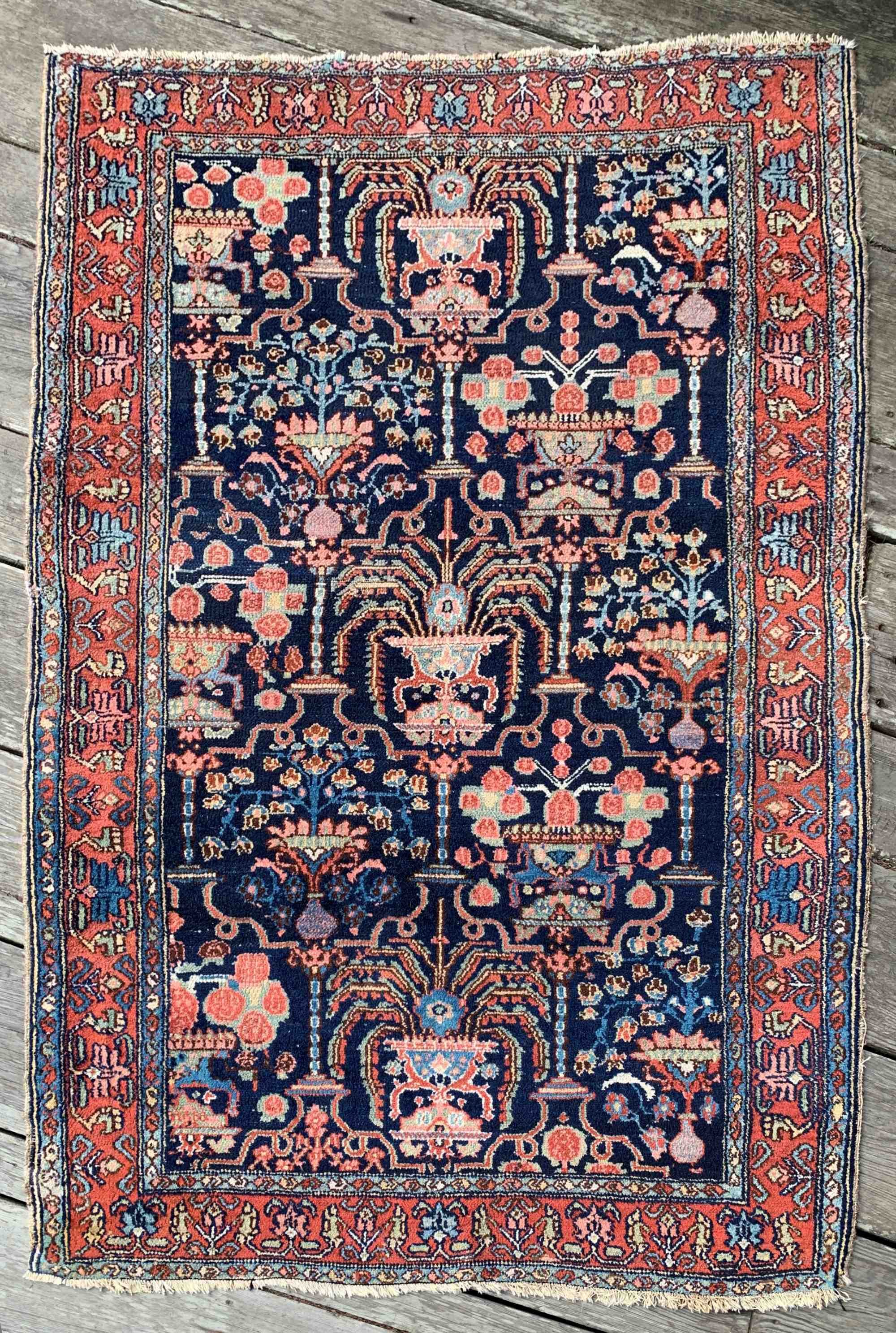 antique persian bibikabad rugs