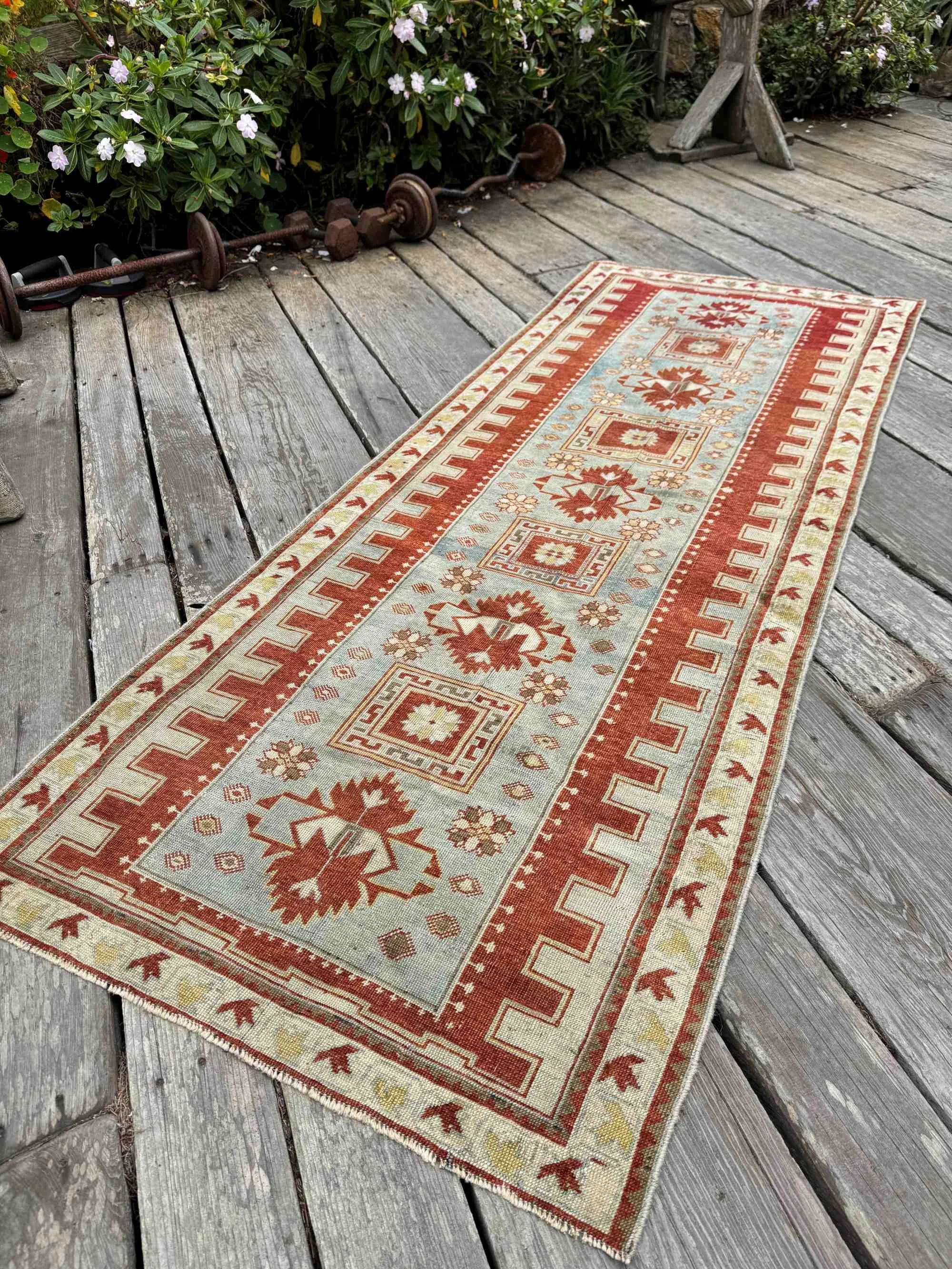 vintage tribal runner rug