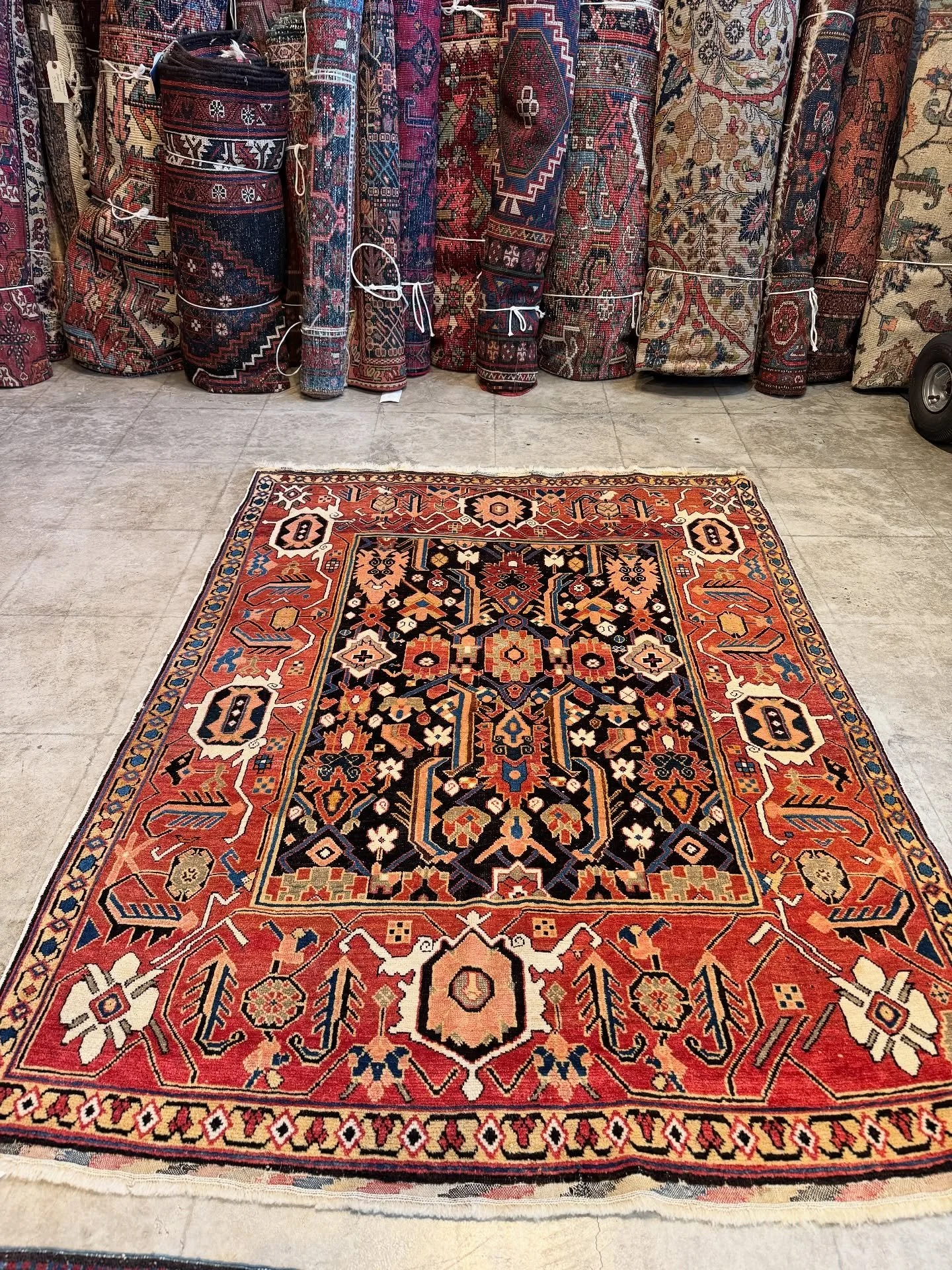 A wonderful antique Kuba or Shirvan Perpedil small rug. Size is 3&rsquo;10&rdquo;x5&rsquo;0&rdquo; and it&rsquo;s in excellent original condition. The color palette is soft and earthy. Available please ask.