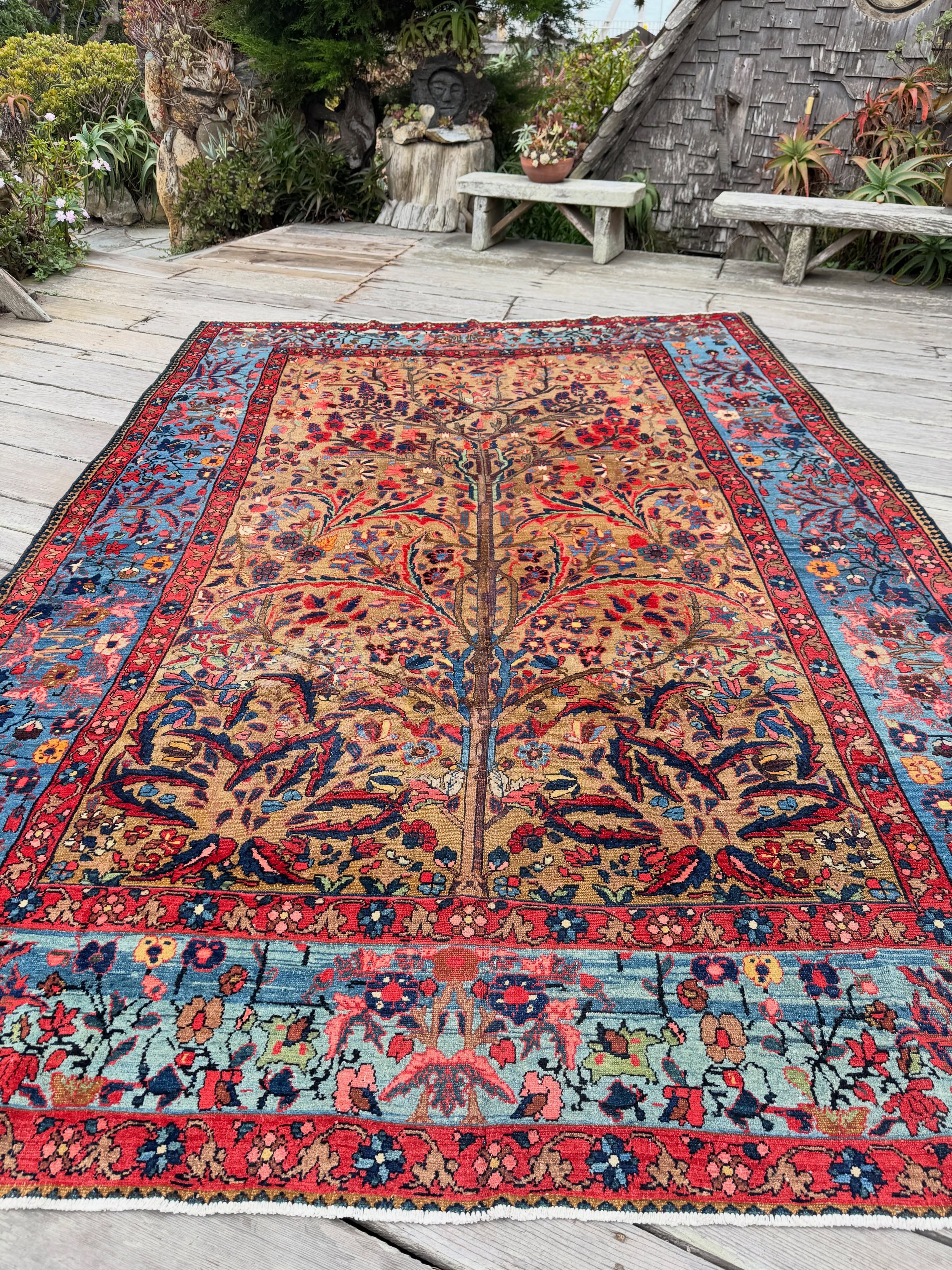 Change happens in life. We sold this incredible work of art to one of our avid rug loving clients a while back, and they later had to relocate to a home where the rug didn&rsquo;t fit. An exchange was a great solution. They now have a stellar smaller