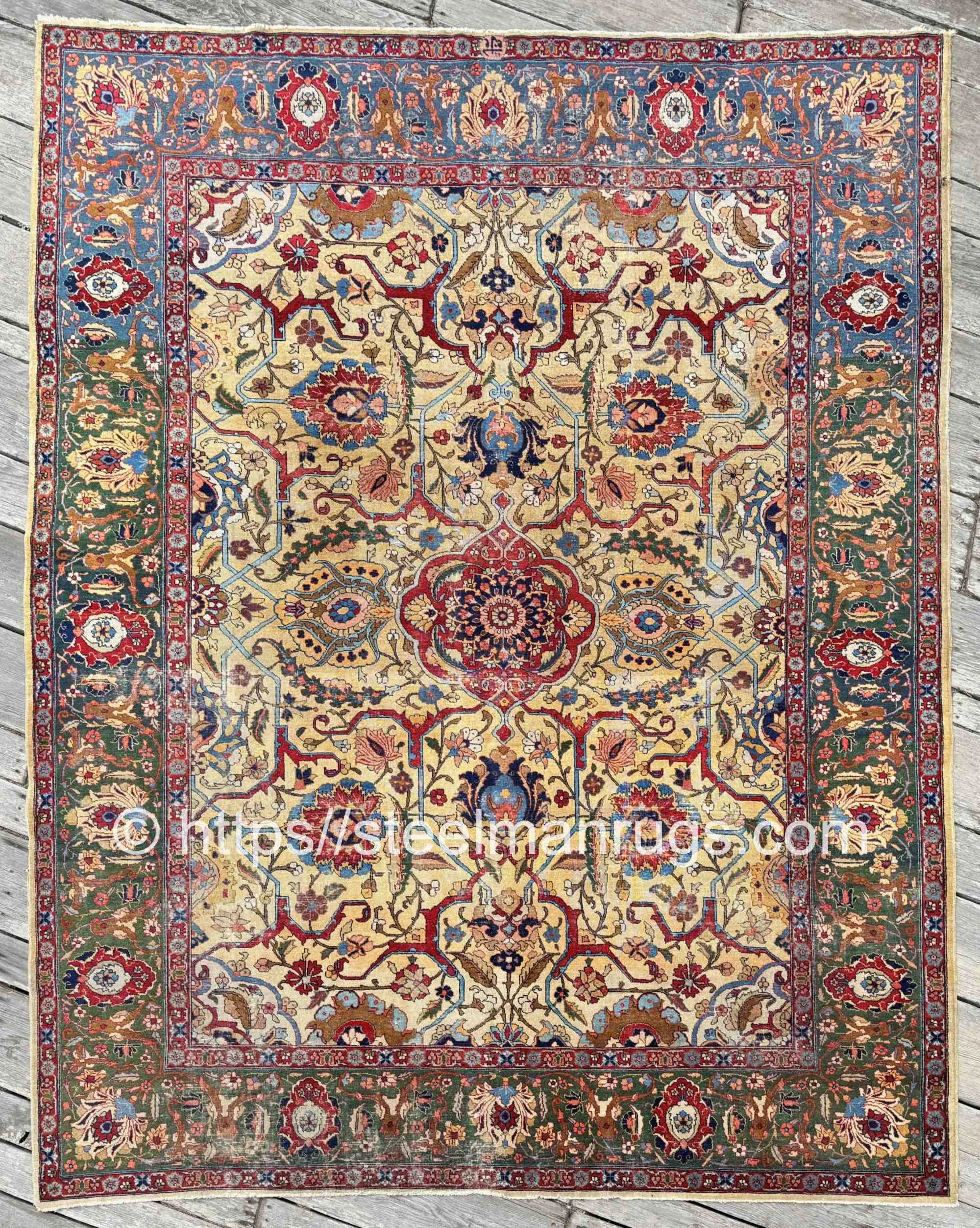 antique Tabriz rugs