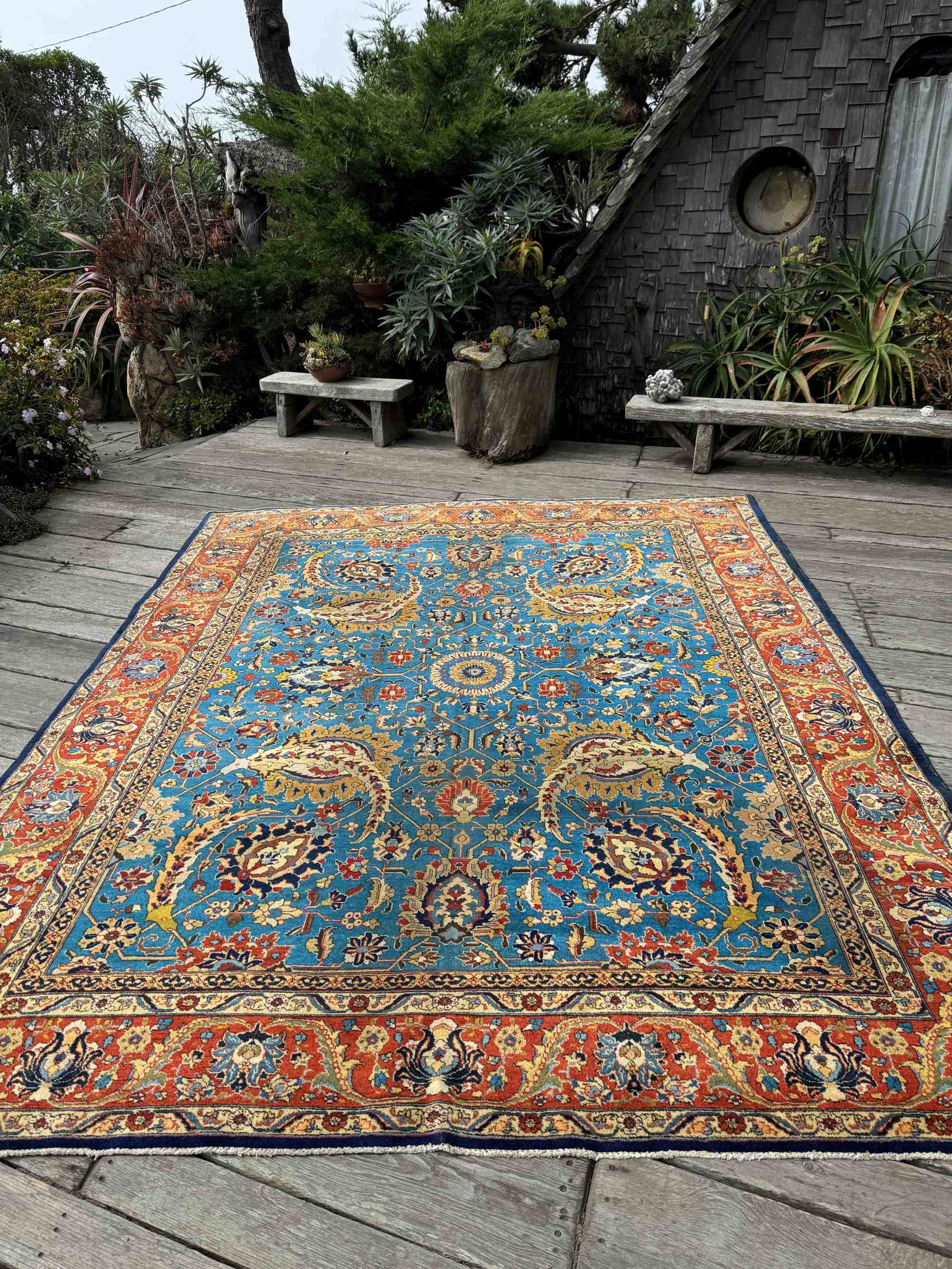 Steelman Rugs — Vintage Persian Tabriz Rug 9