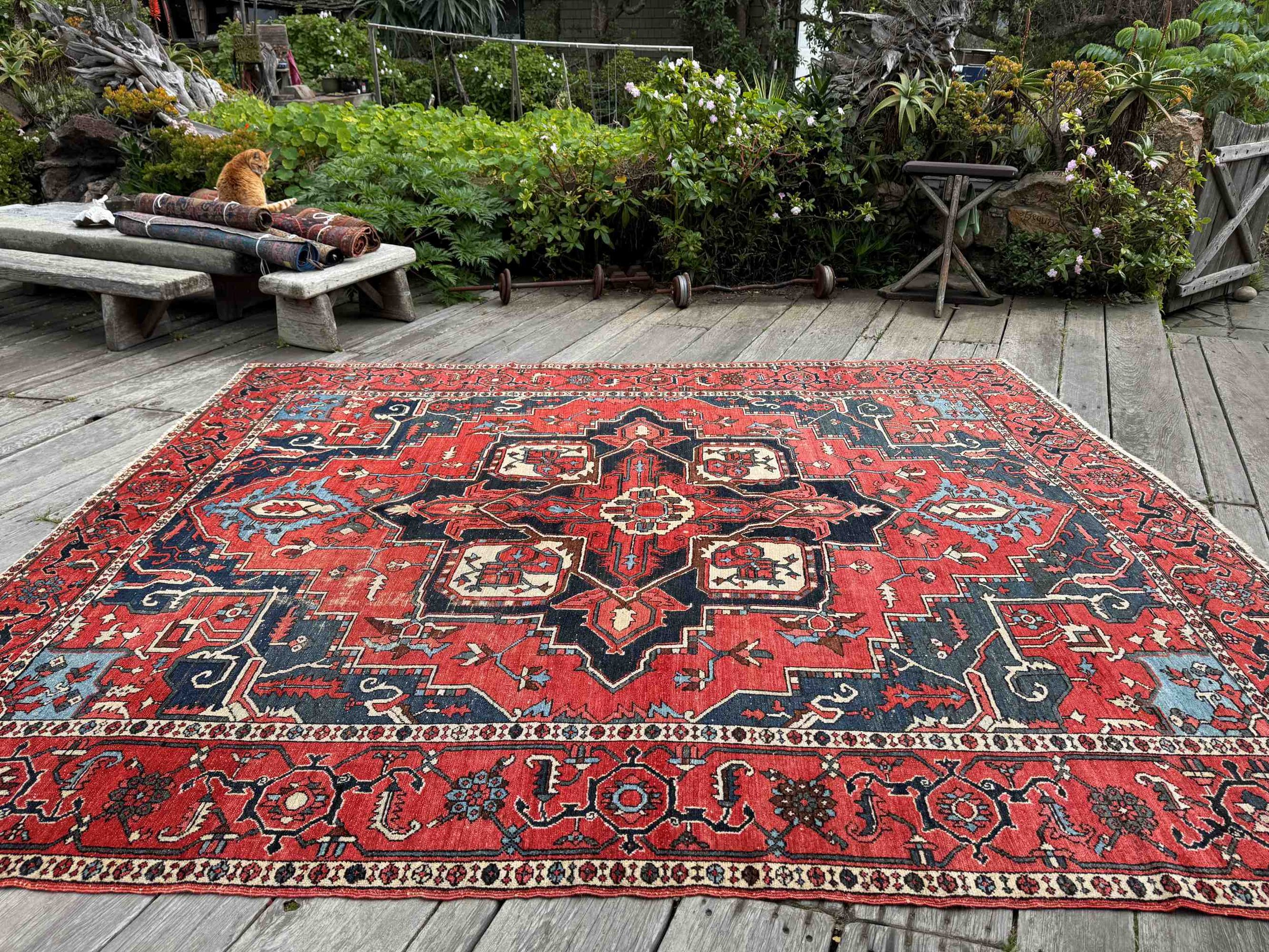 Large Persian rugs