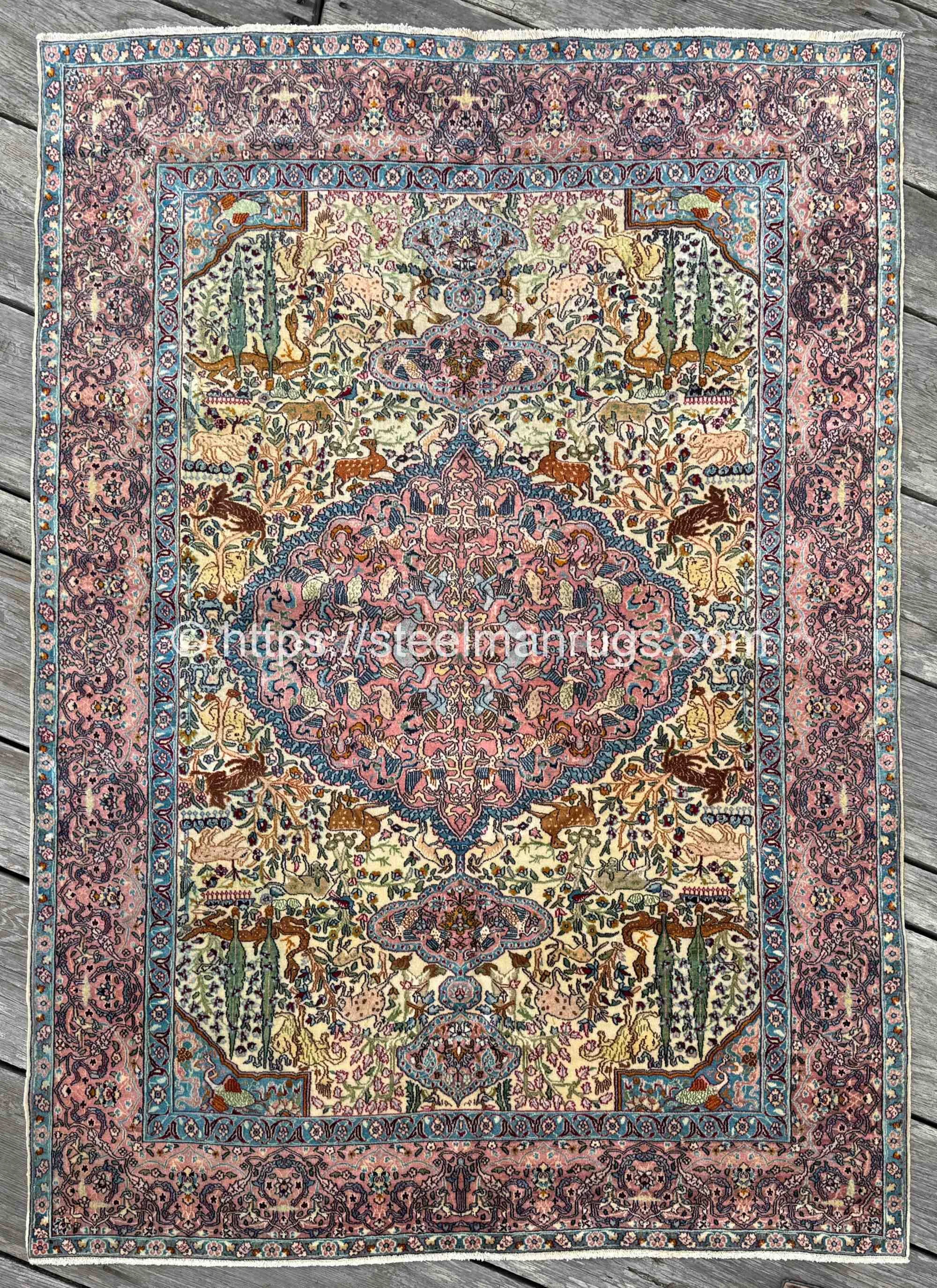 vintage persian tabriz rugs