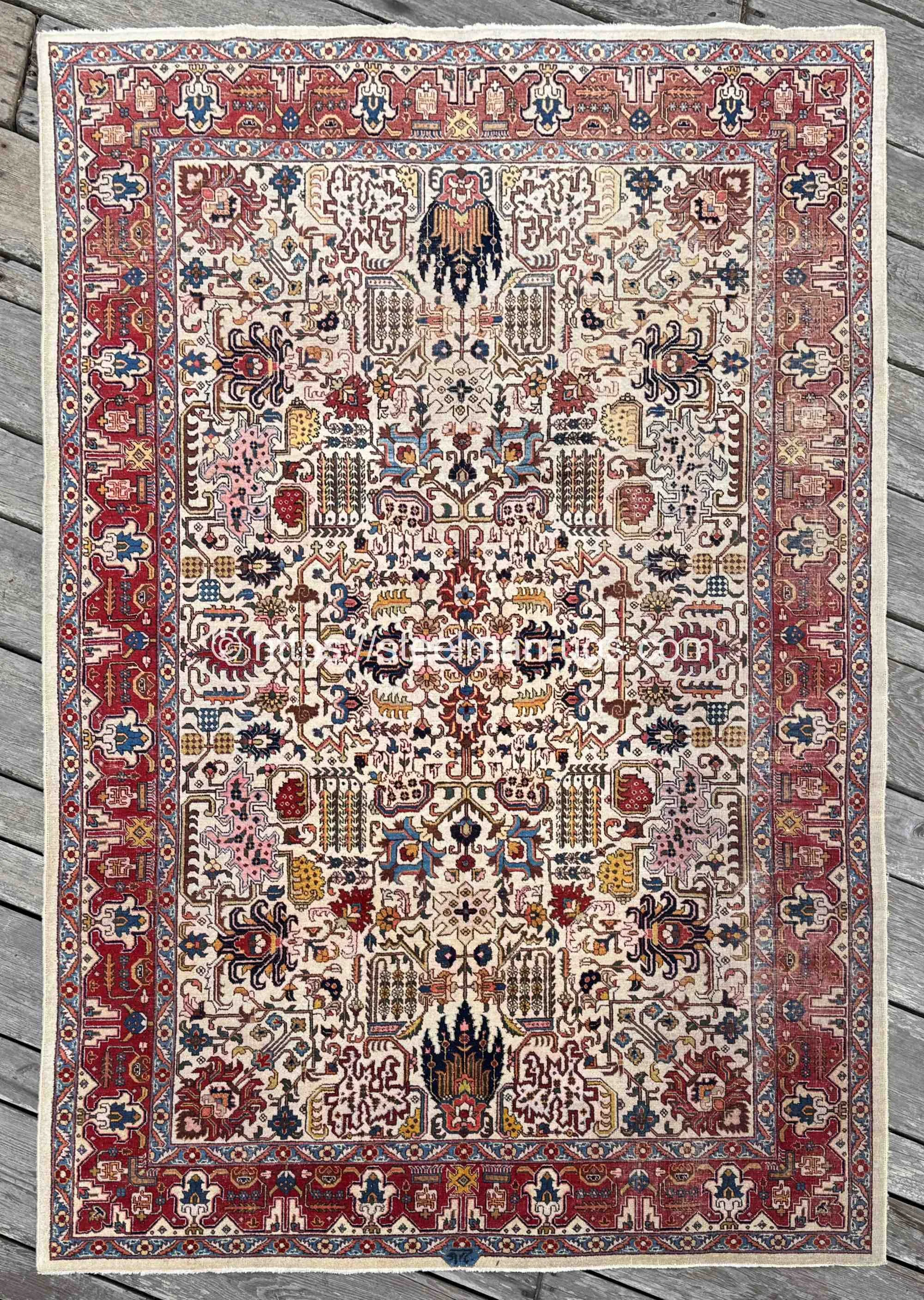 vintage persian tabriz rugs