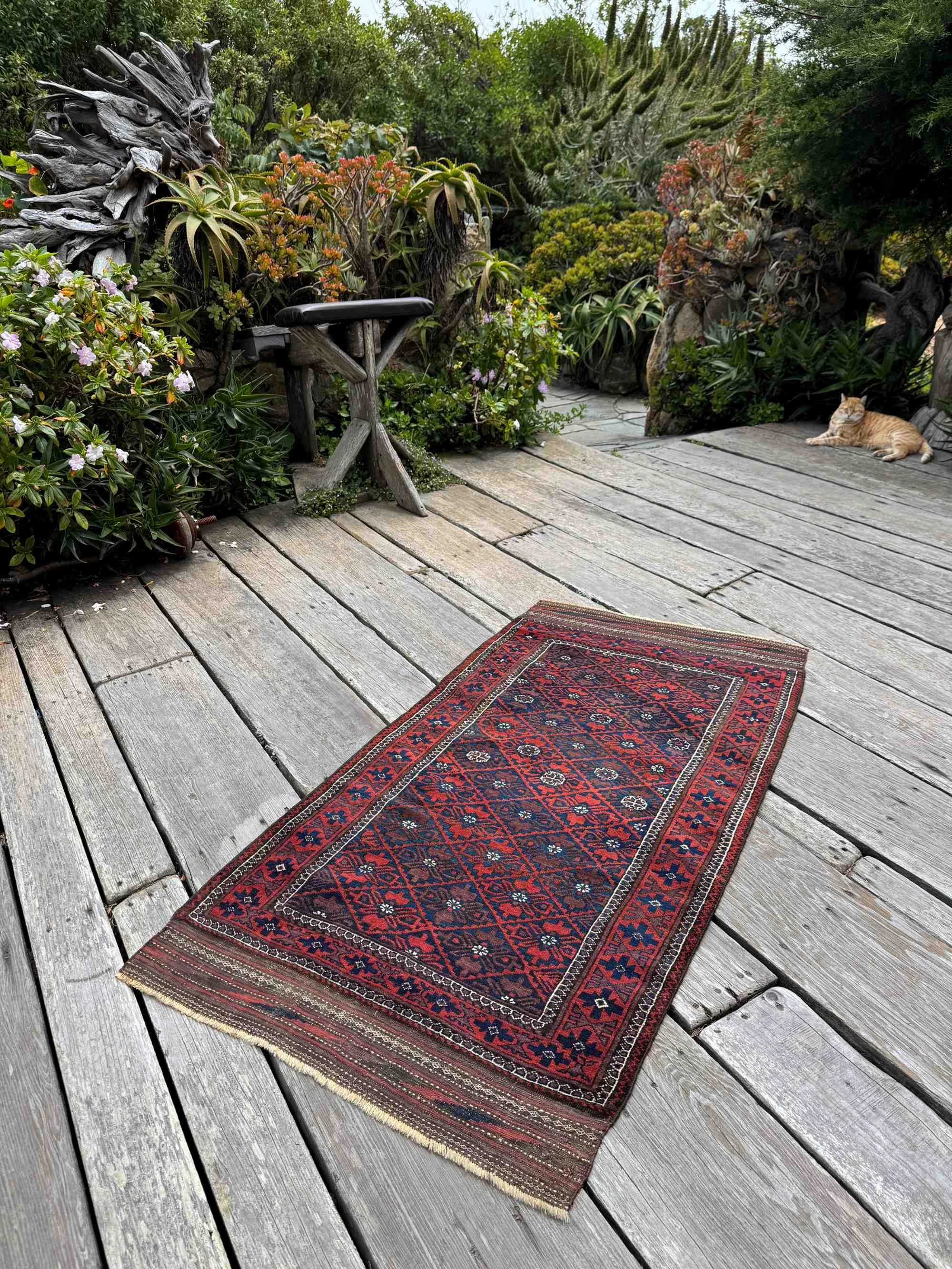 antique tribal rugs small