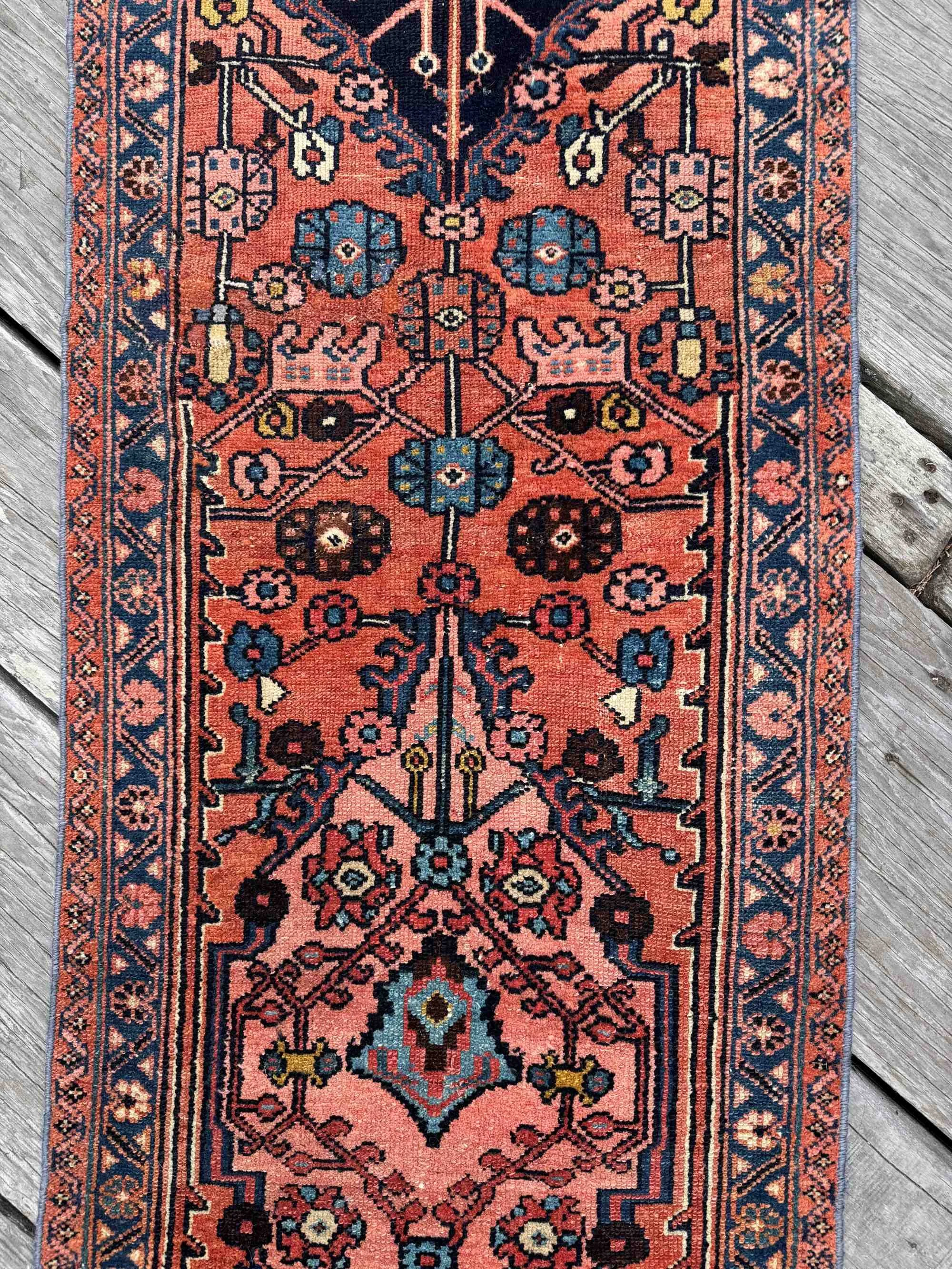 vintage runner terracotta