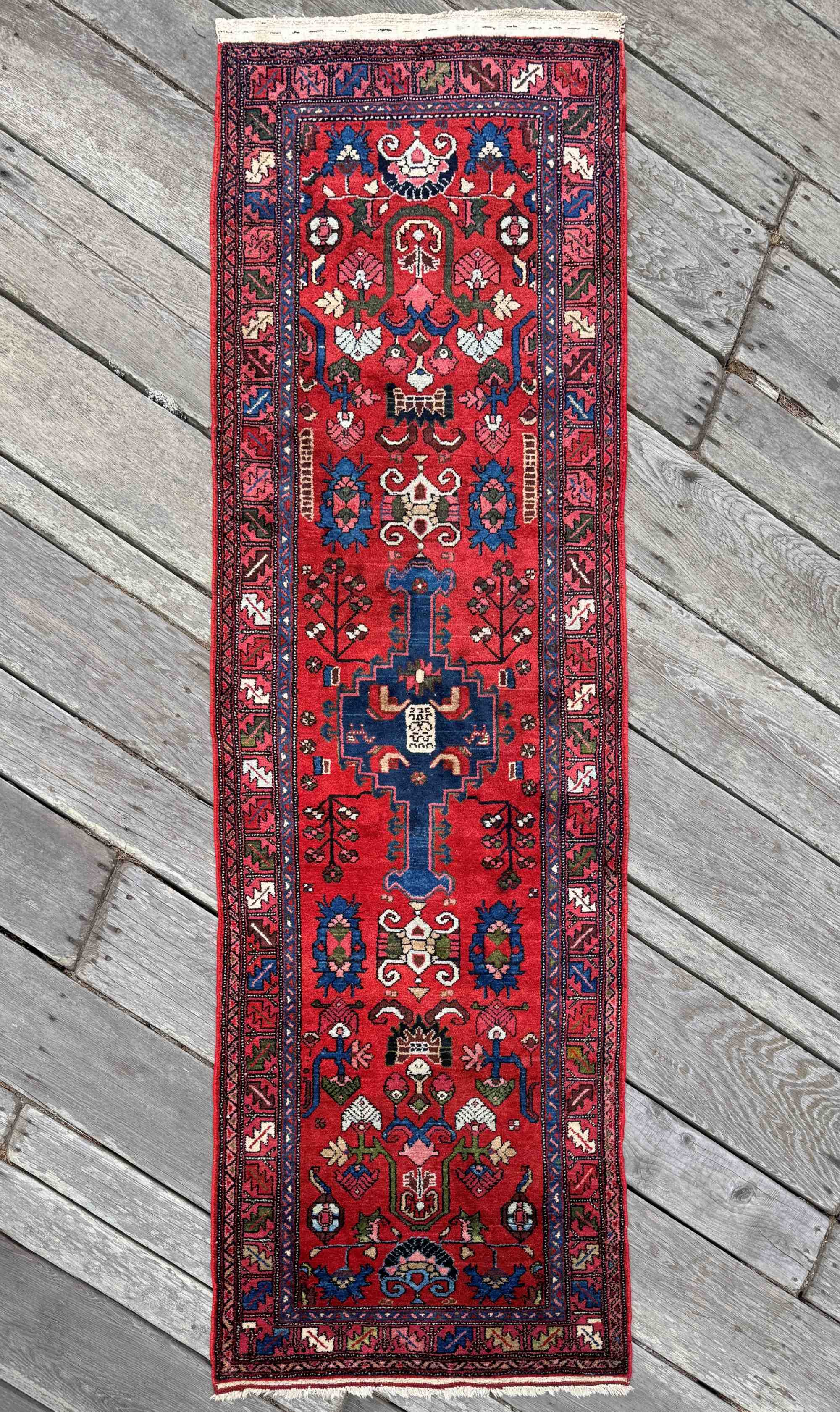 Hamadan runner rug