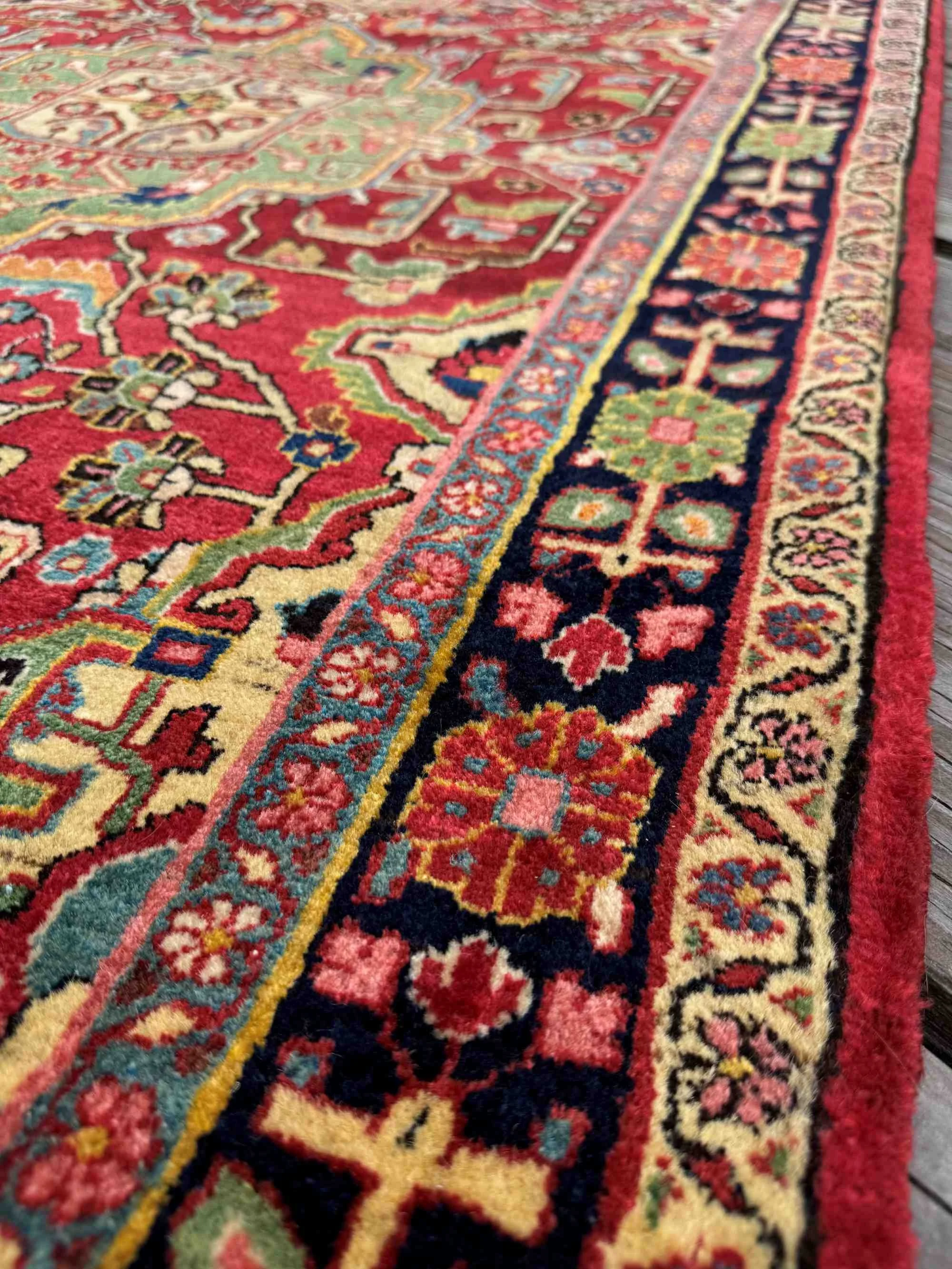 colorful vintage rugs
