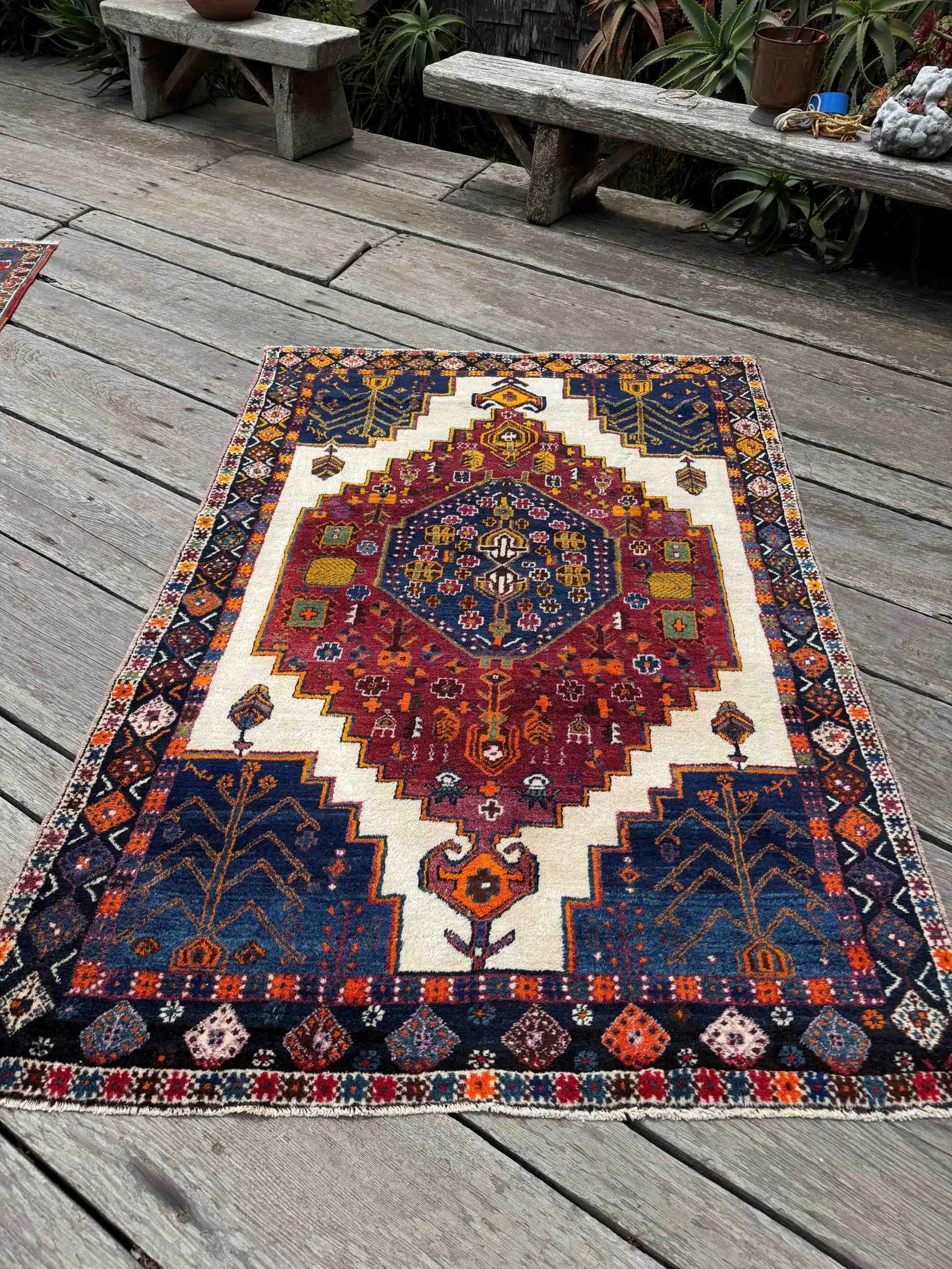 vintage shiraz rugs for sale