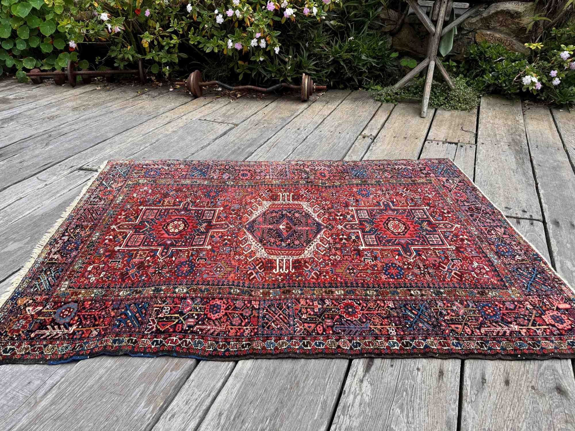 vintage heriz karaja rugs for sale