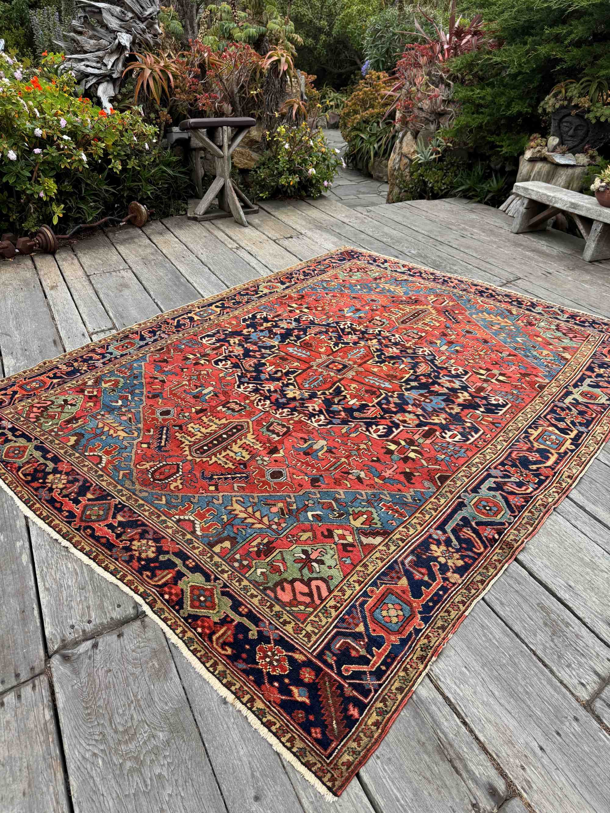 room size Persian area rugs
