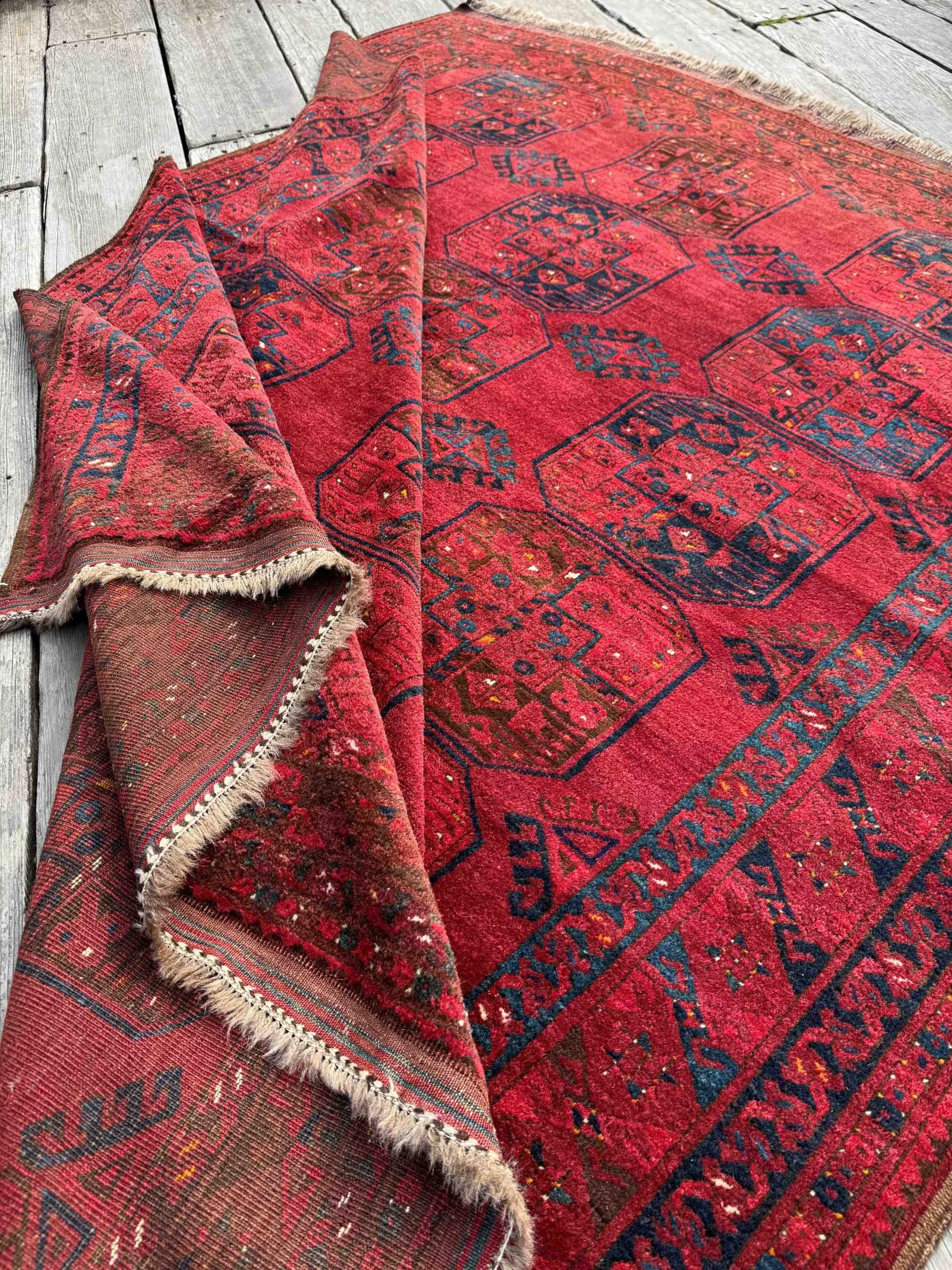 antique Afghan Ersari rugs