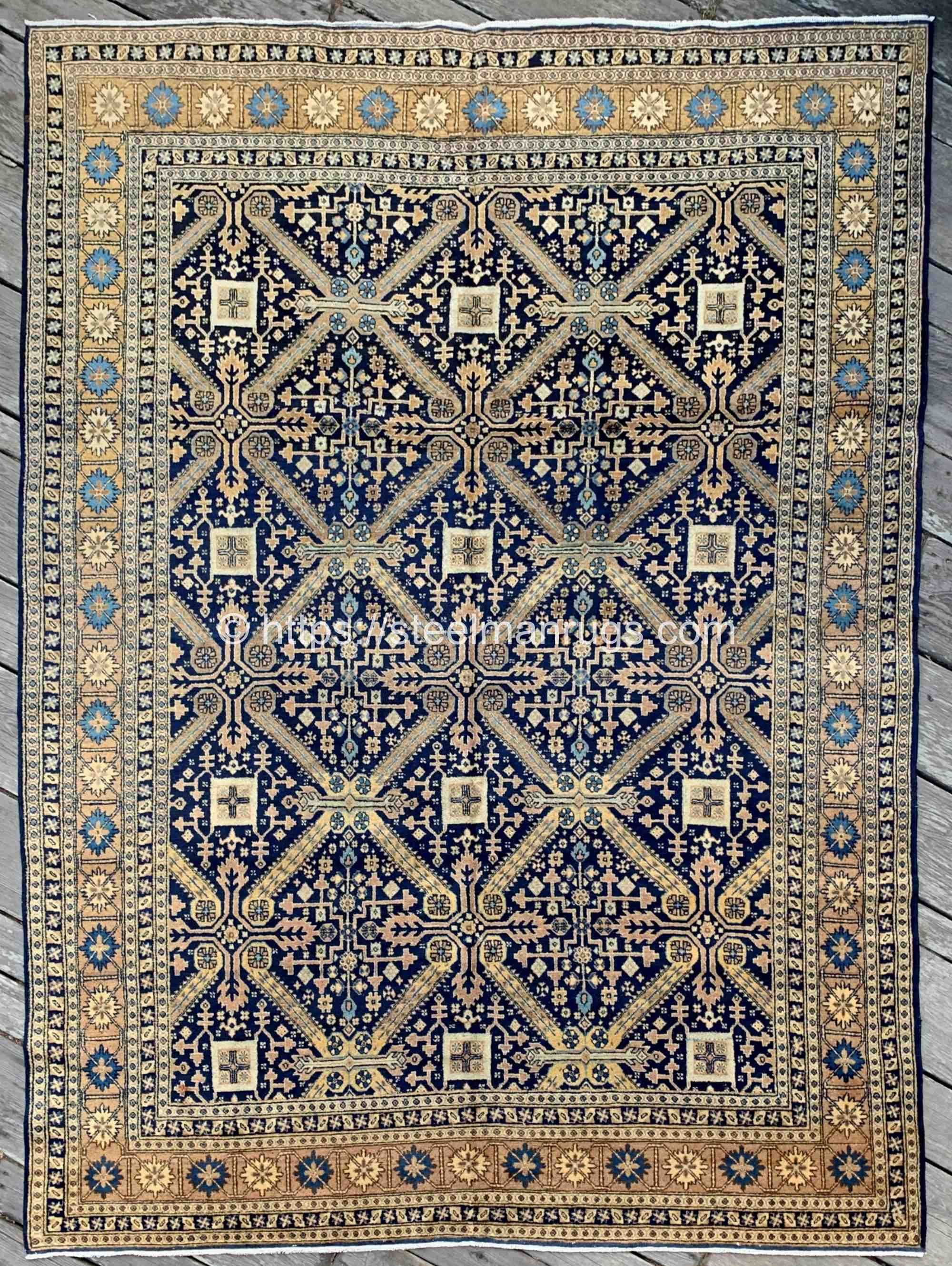 semi antique persian tabriz rugs