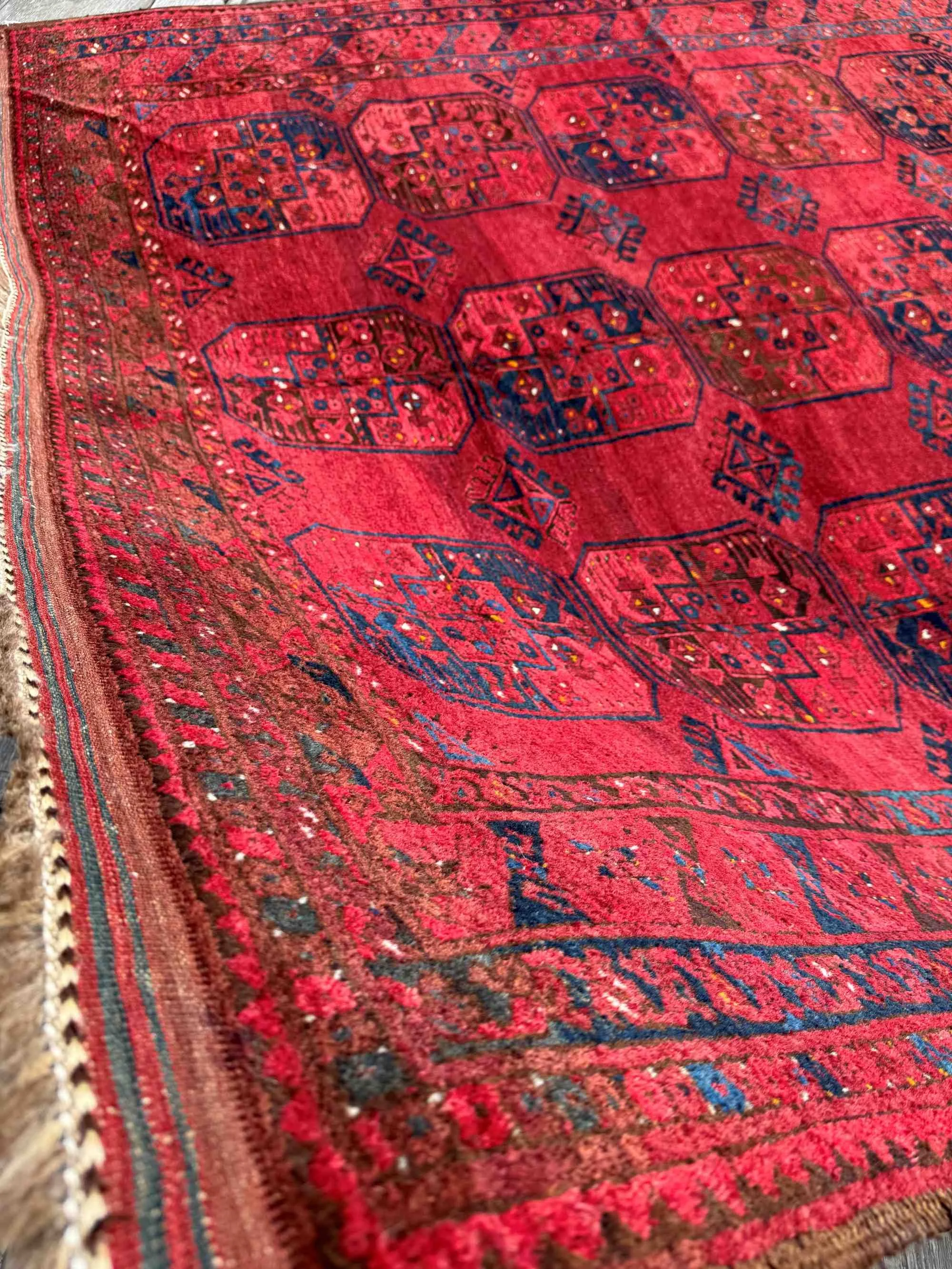 vintage bokhara rug