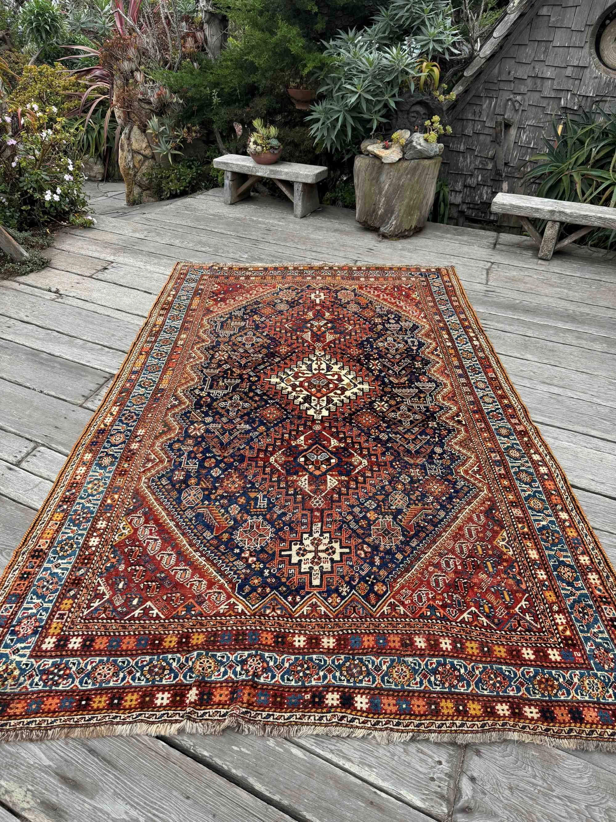 Steelman Rugs — Antique SW Persian Shiraz Qashqai Rug 6