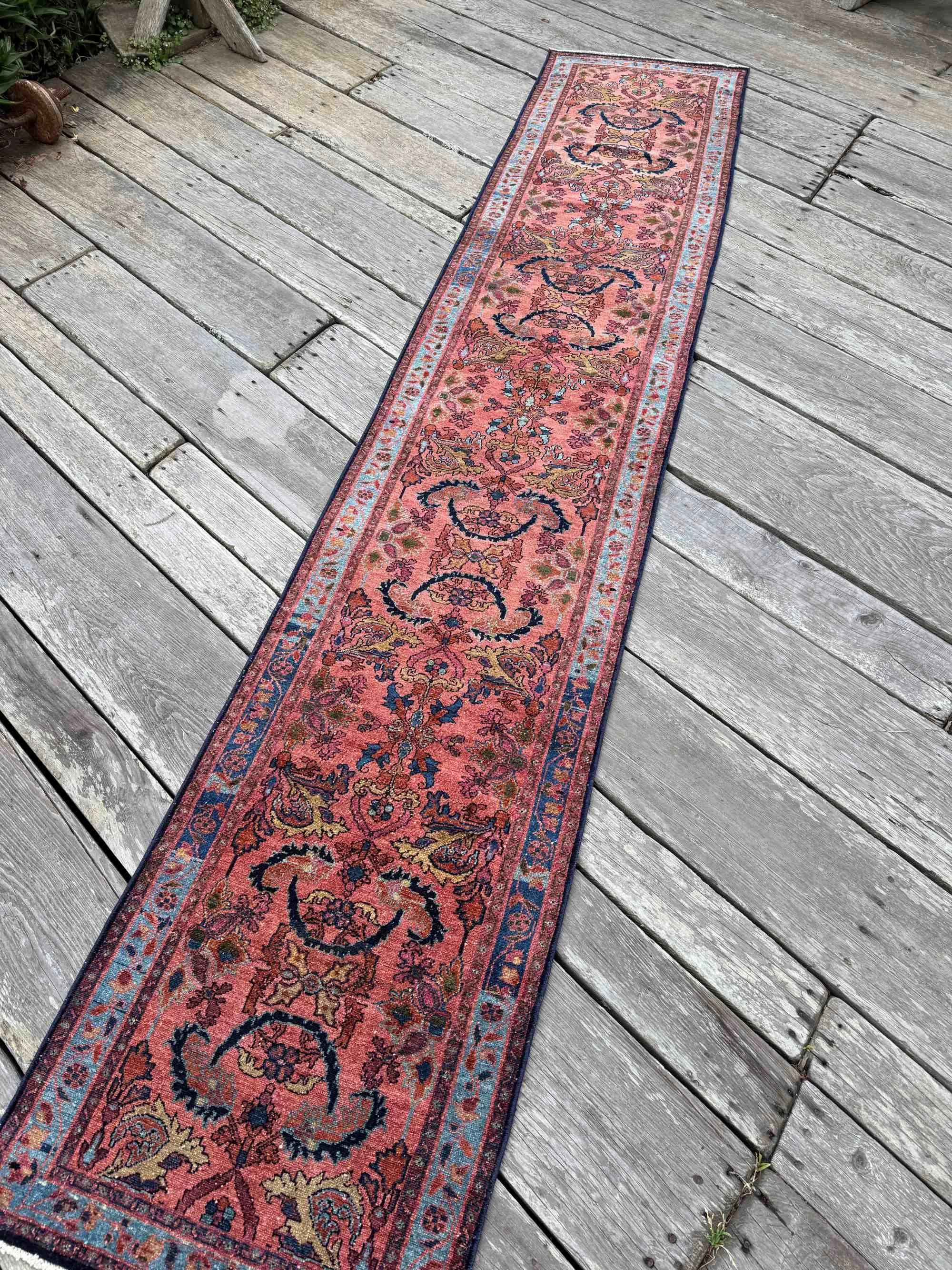 vintage floral runners narrow
