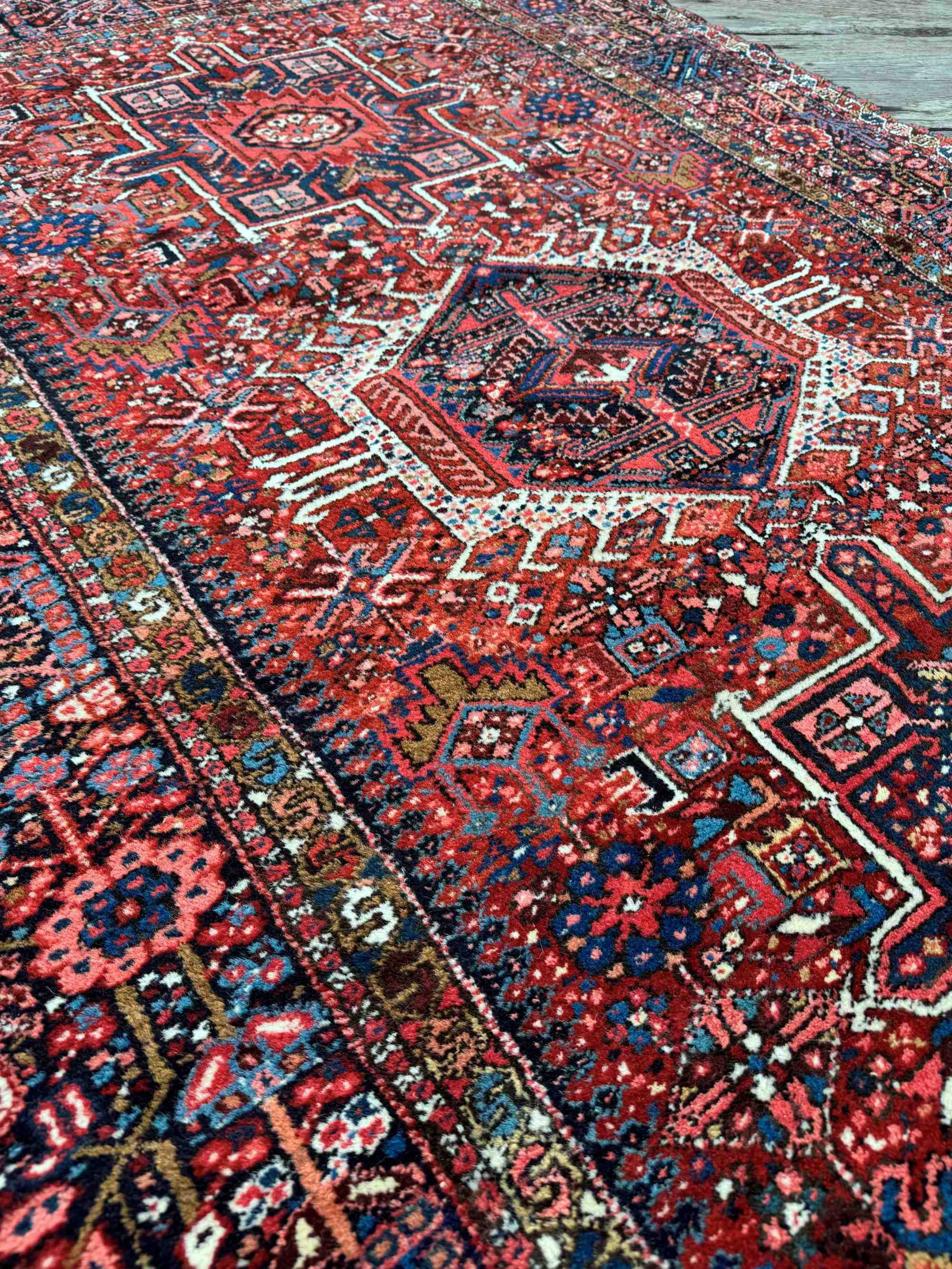 vintage heriz karaja rugs 4x6