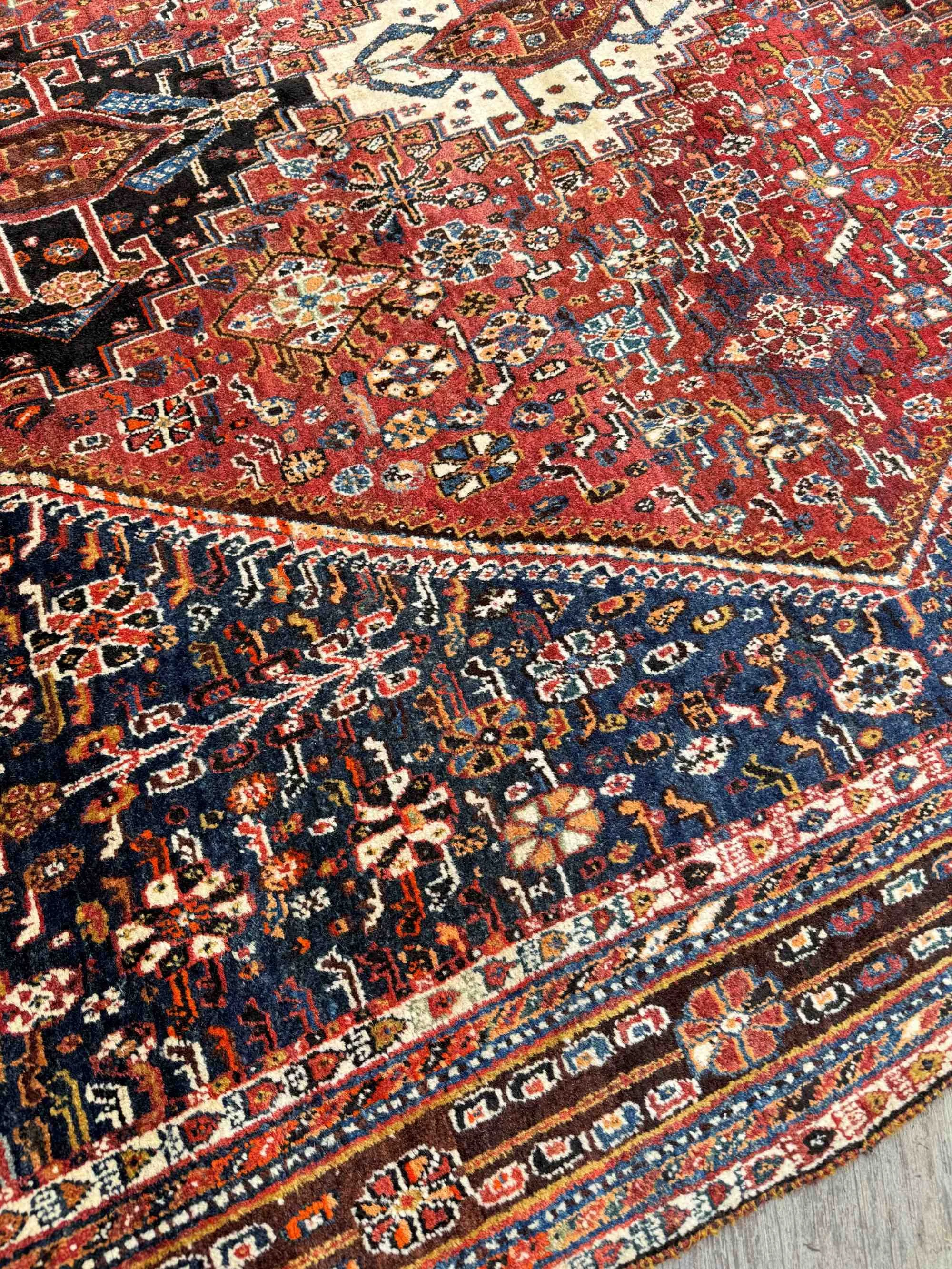 Steelman Rugs — Vintage Shiraz Qashqai Rug 7