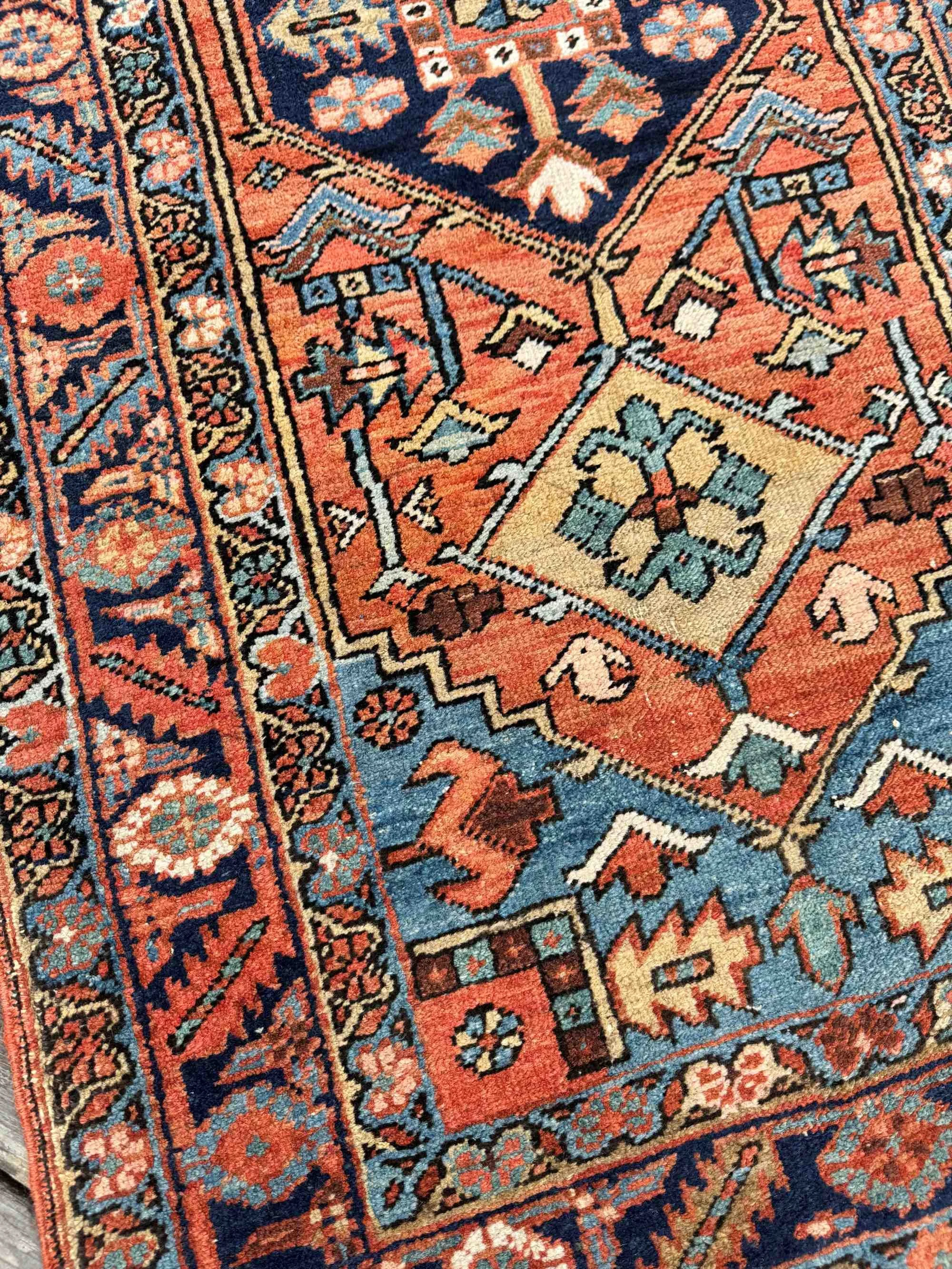small Heriz rugs
