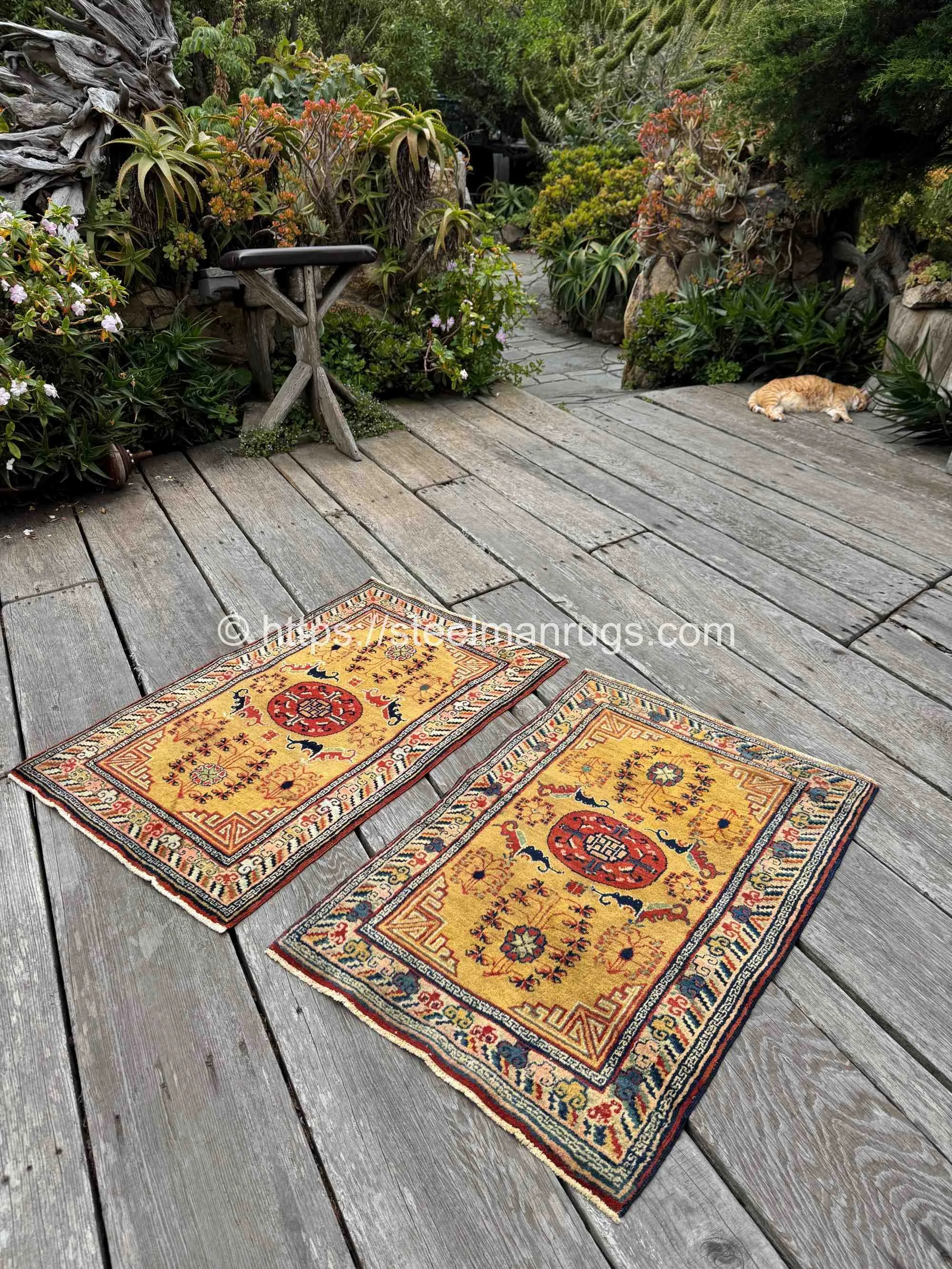 antique Tibetan rugs