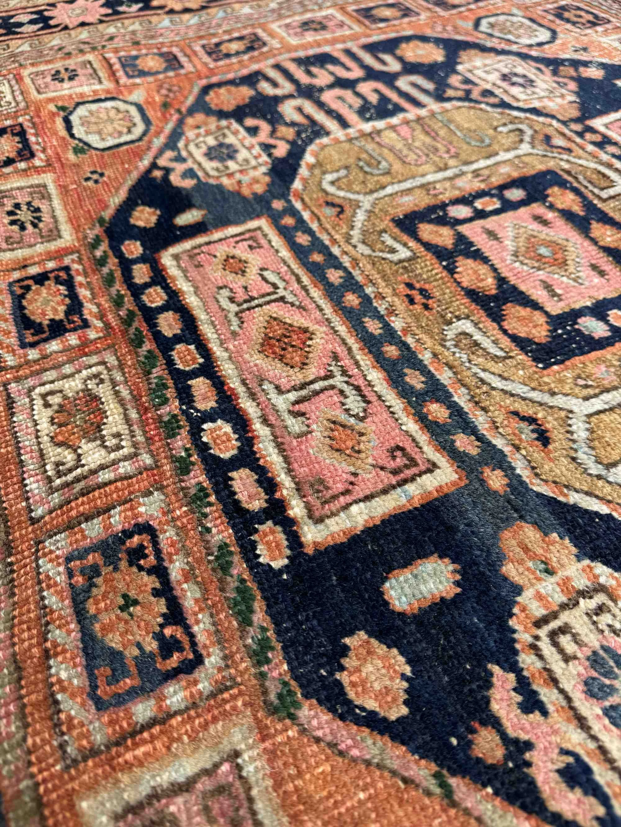 vintage rugs terracotta