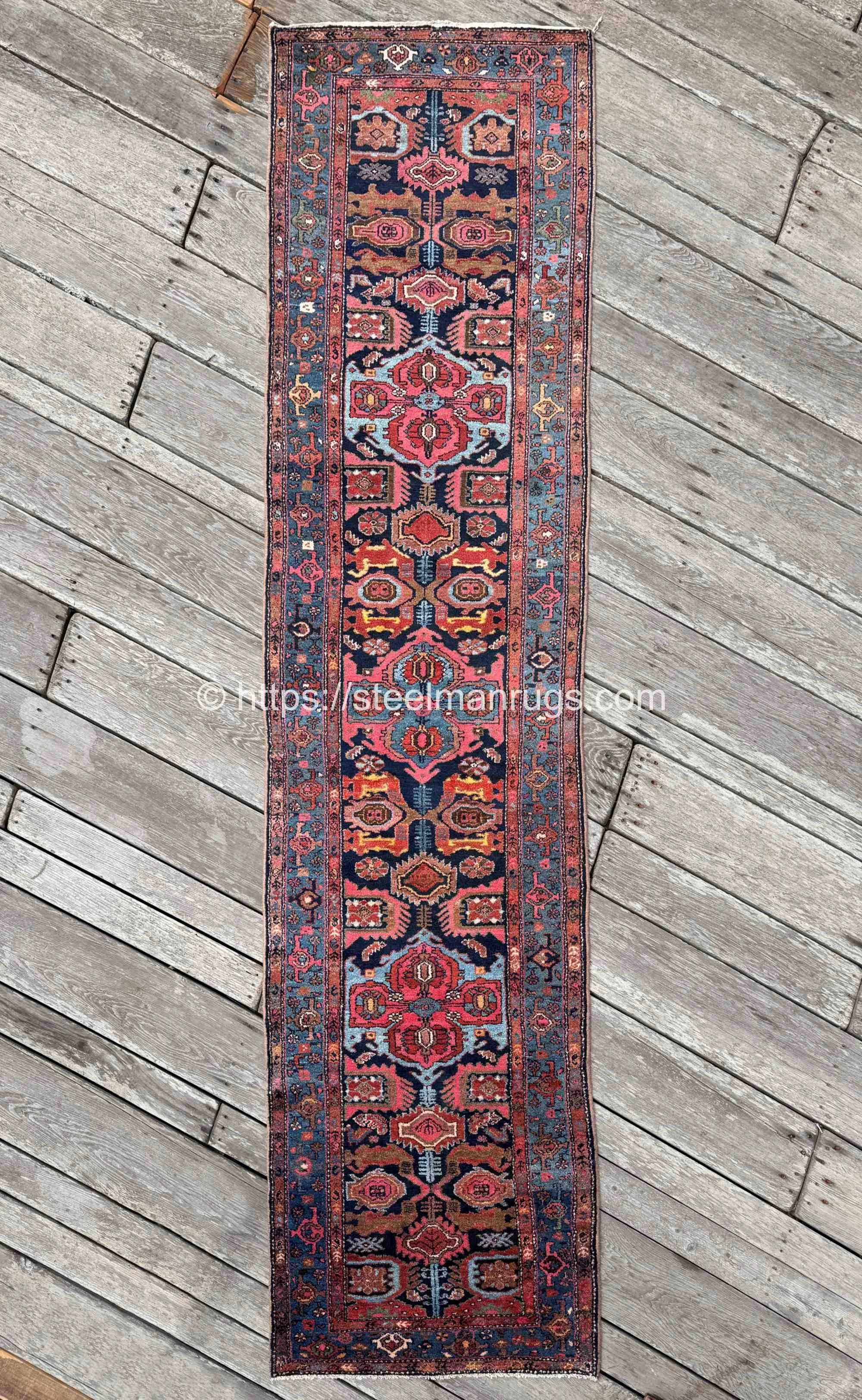 antique kurdish tribal runners rugs