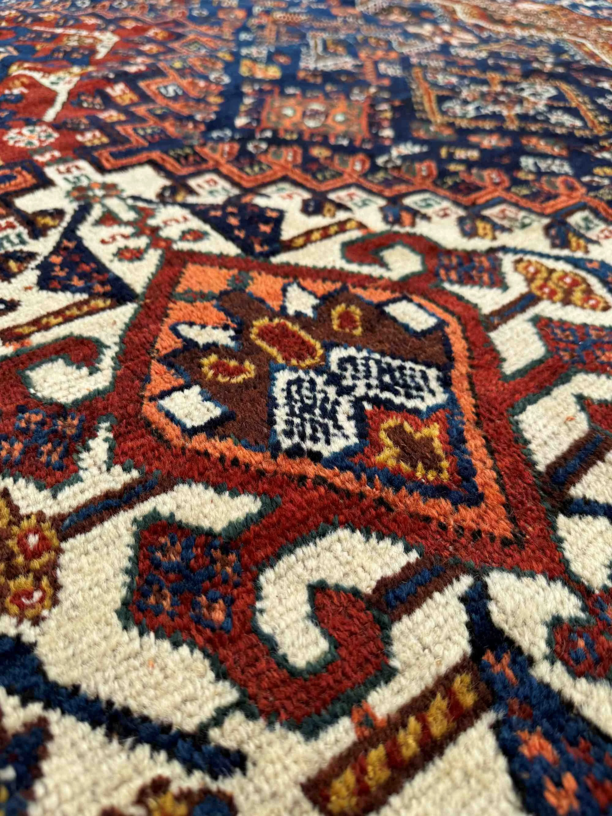 Steelman Rugs — Antique SW Persian Shiraz Qashqai Rug 6