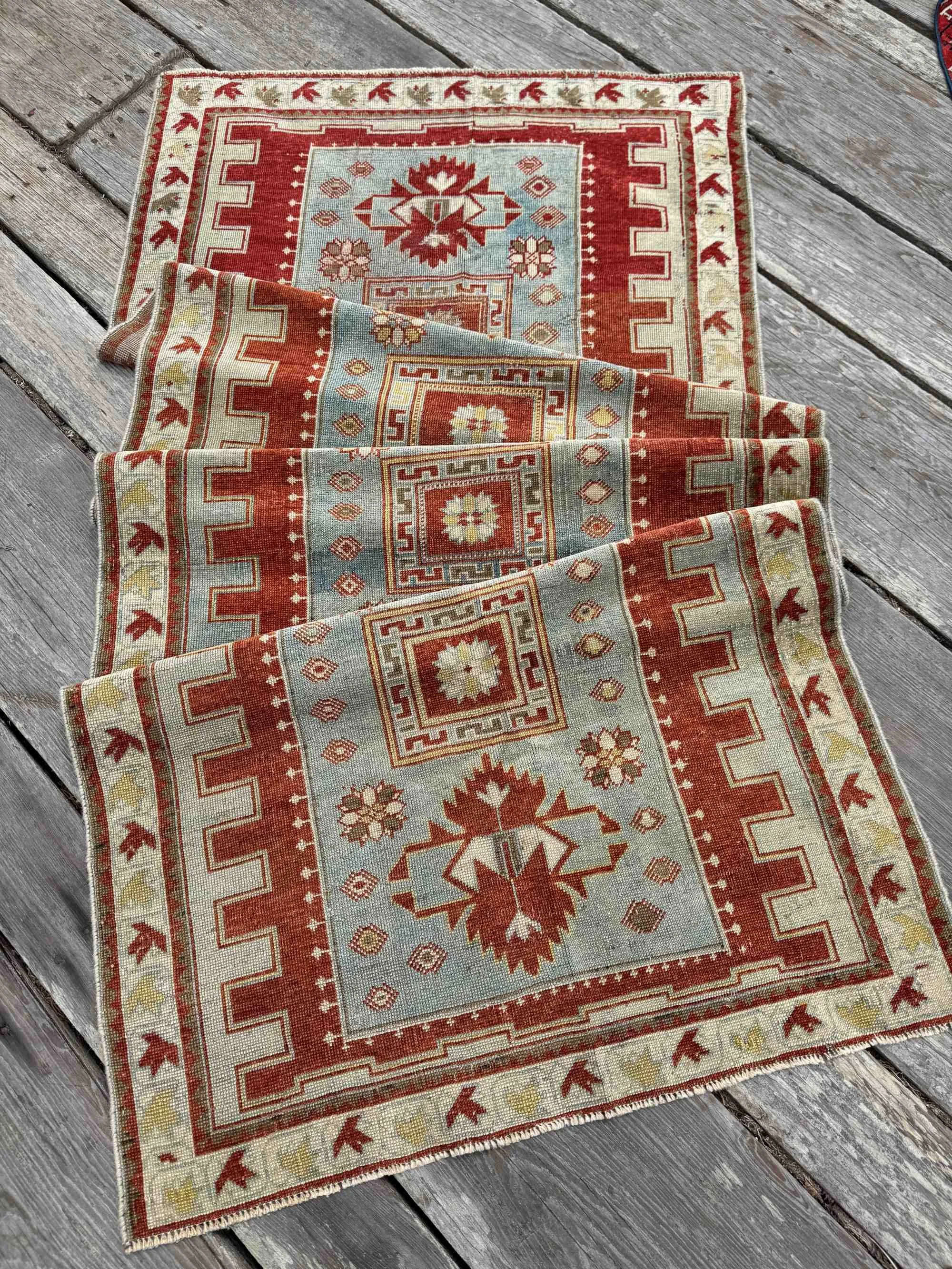 vintage turkish rug