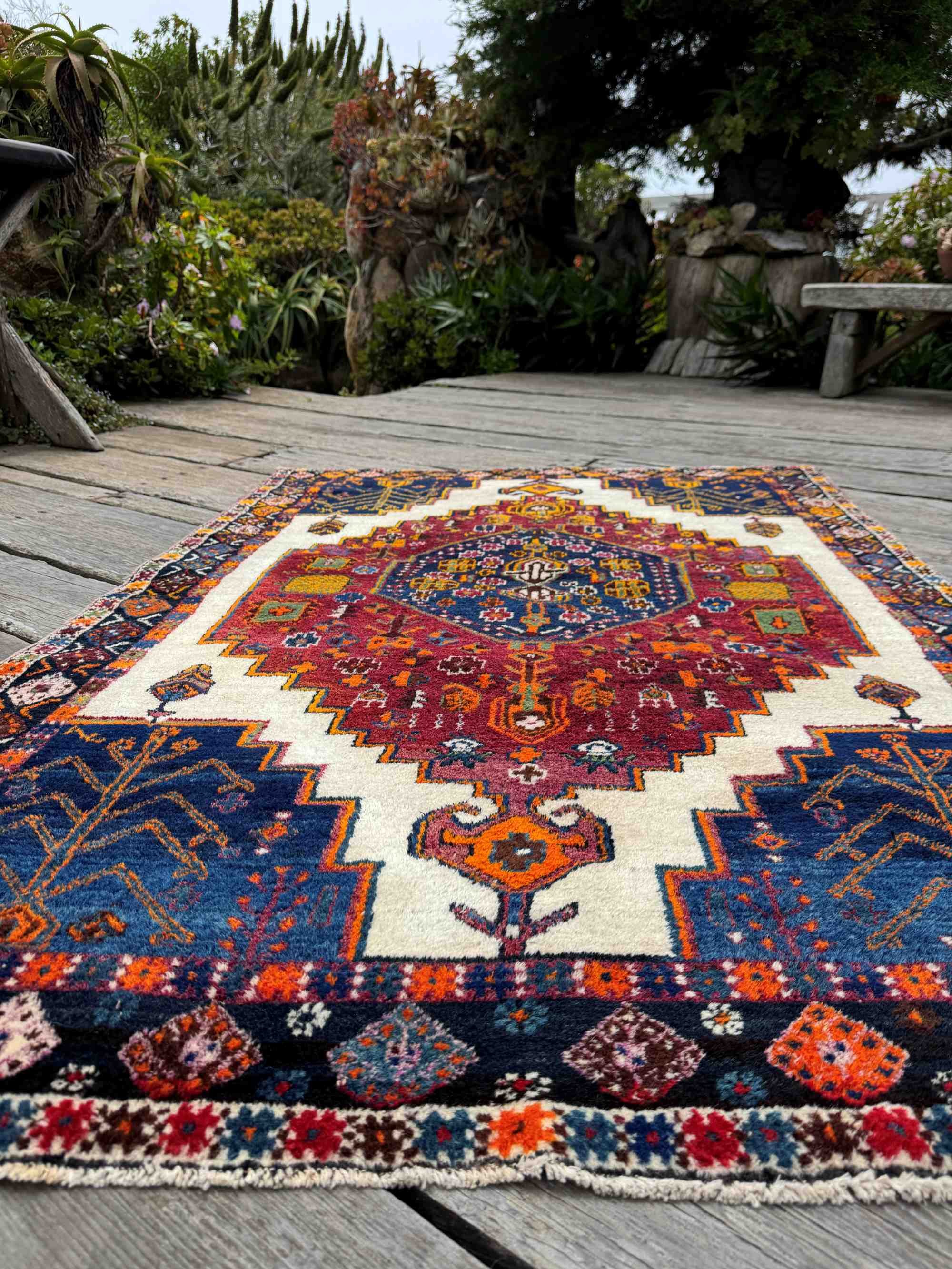 vintage area rugs tribal