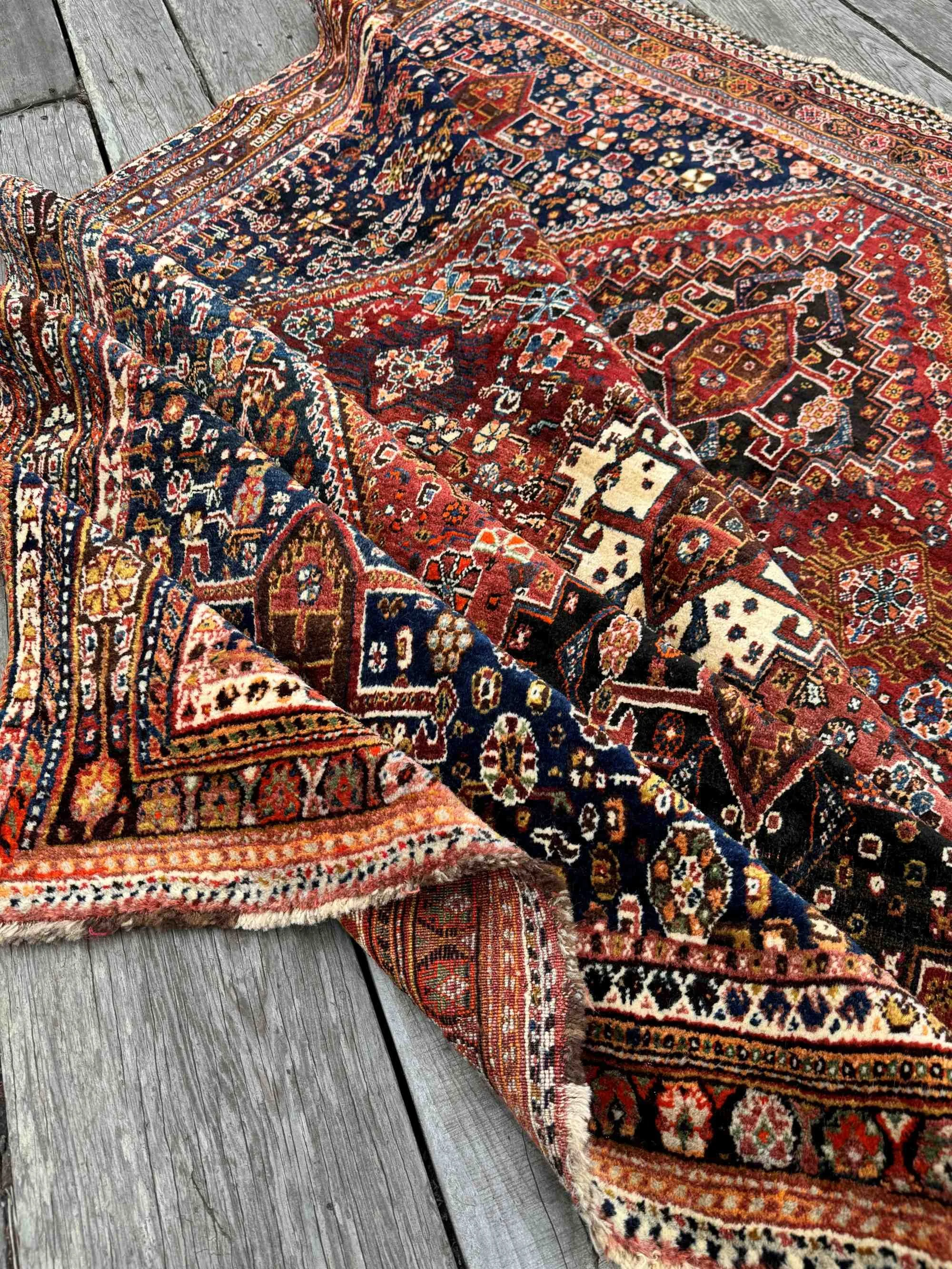 Steelman Rugs — Vintage Shiraz Qashqai Rug 7