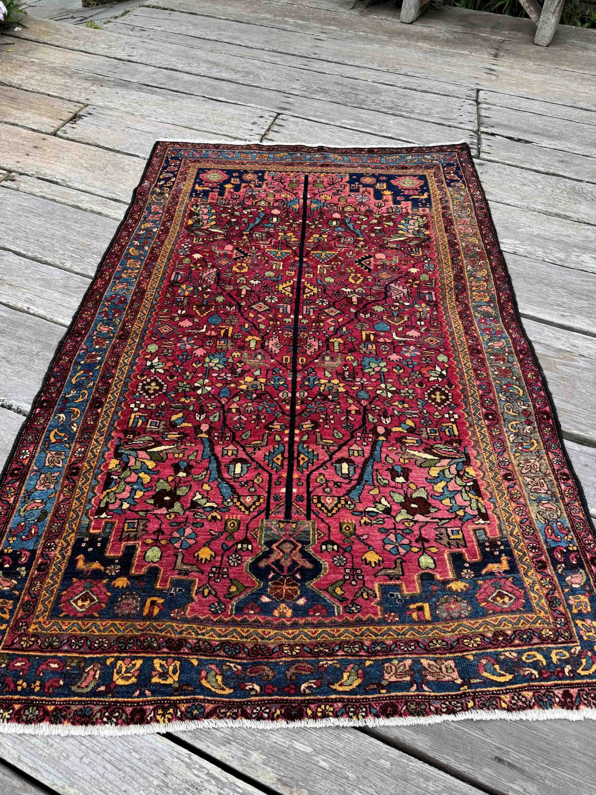 antique kurdish bidjar rugs
