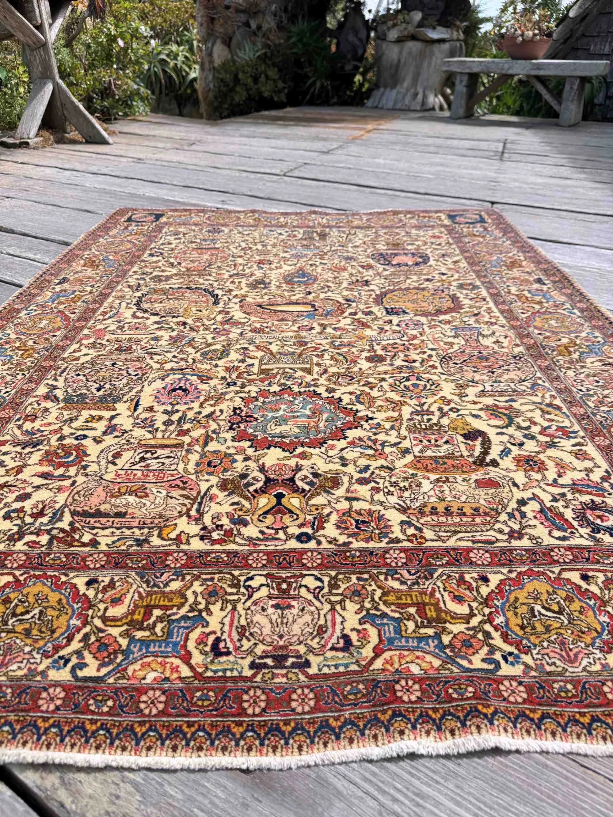 antique Tabriz rugs