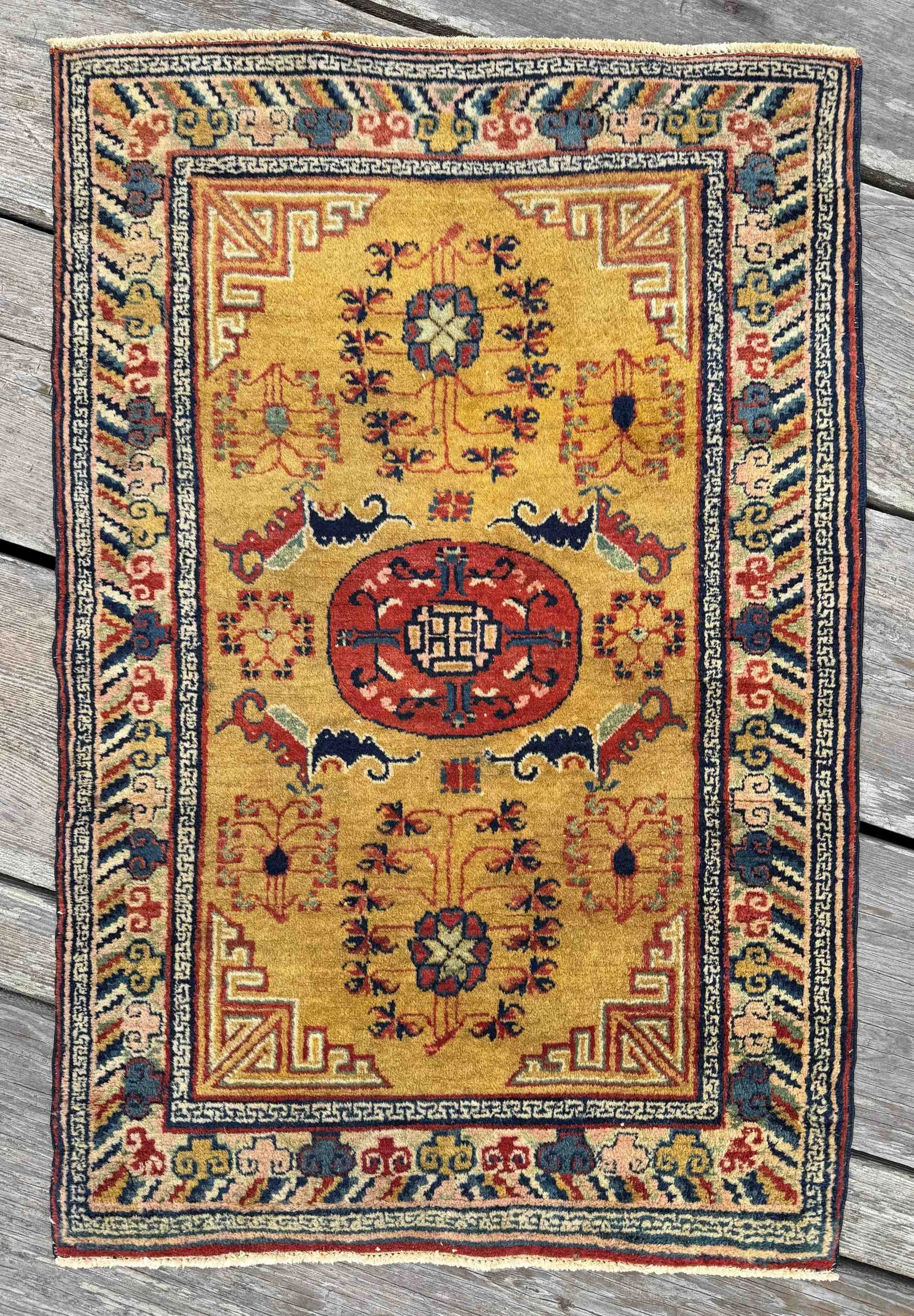 antique Tibetan rugs