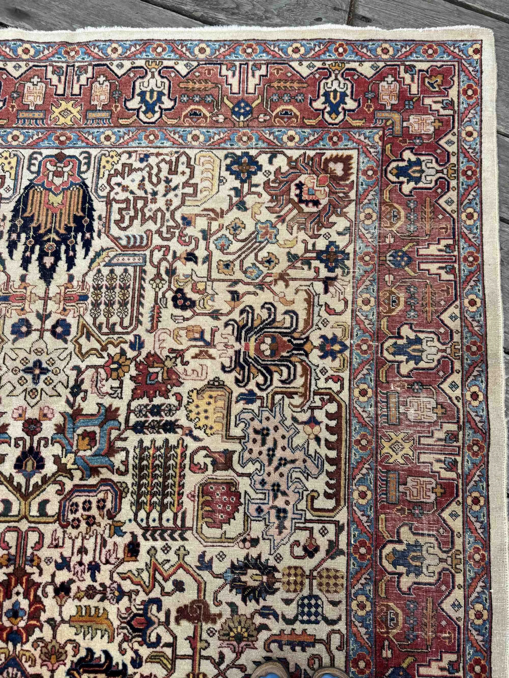 shabby vintage rugs