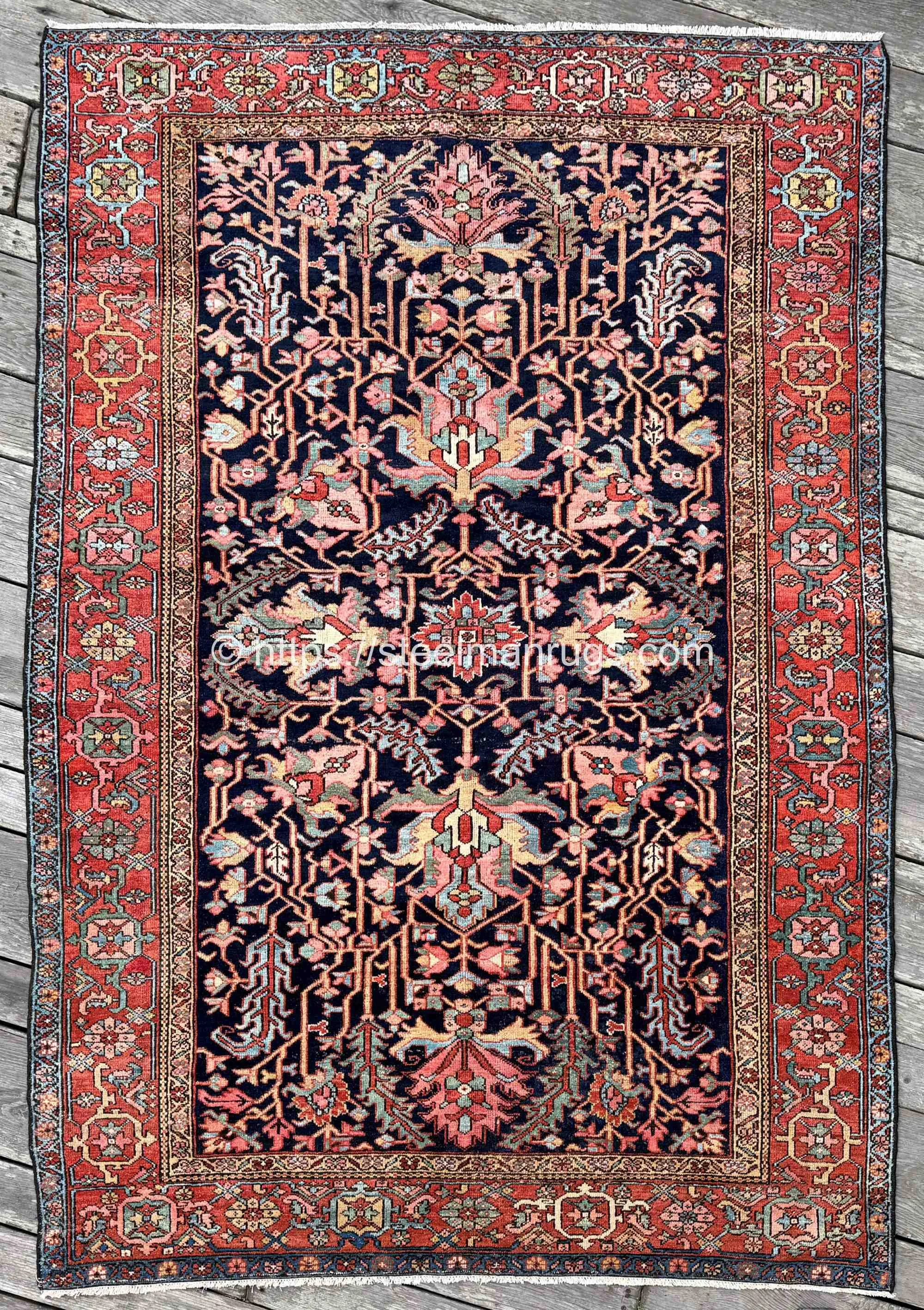 antique Heriz Karaja rugs